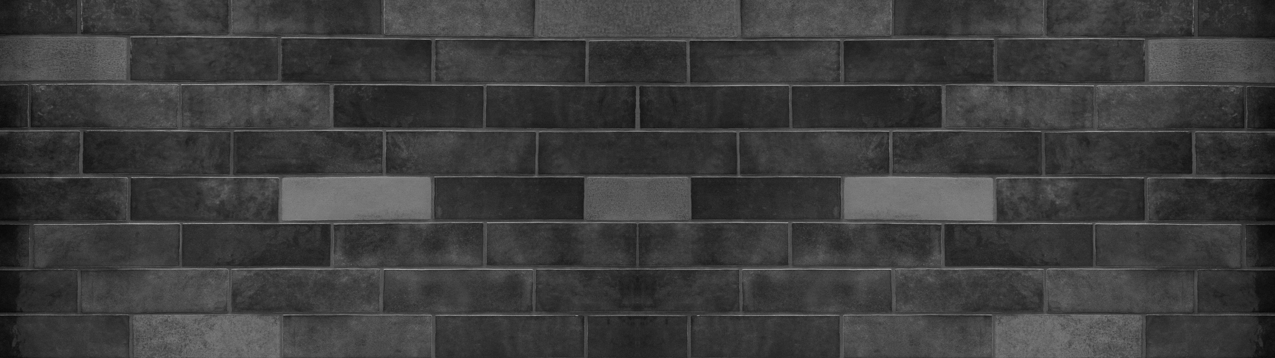 Wandverkleidung Wohnzimmer-Edle Schwarze Ziegel