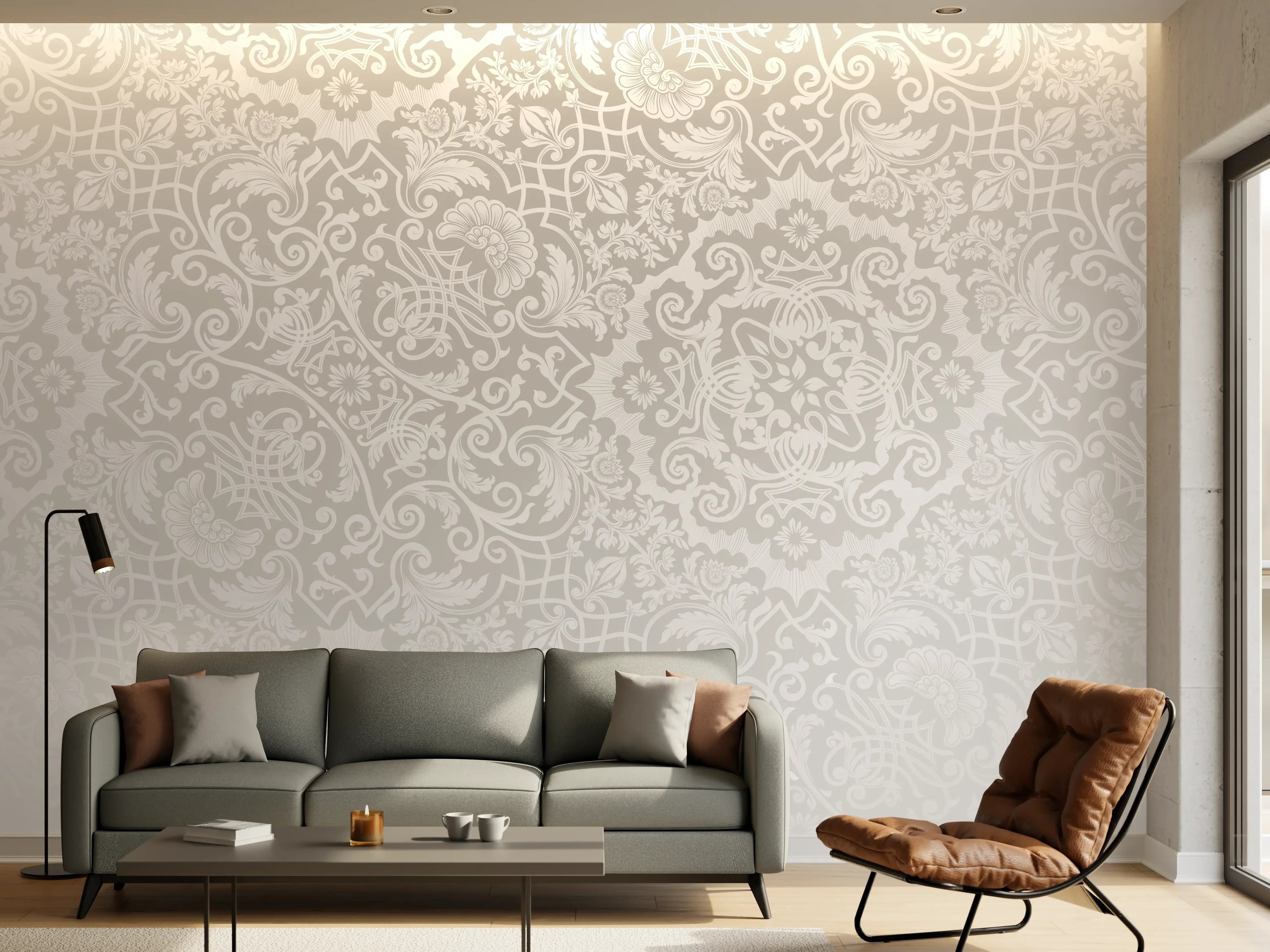 Wandverkleidung Wohnzimmer - Elegantes, dezentes Wanddesign
