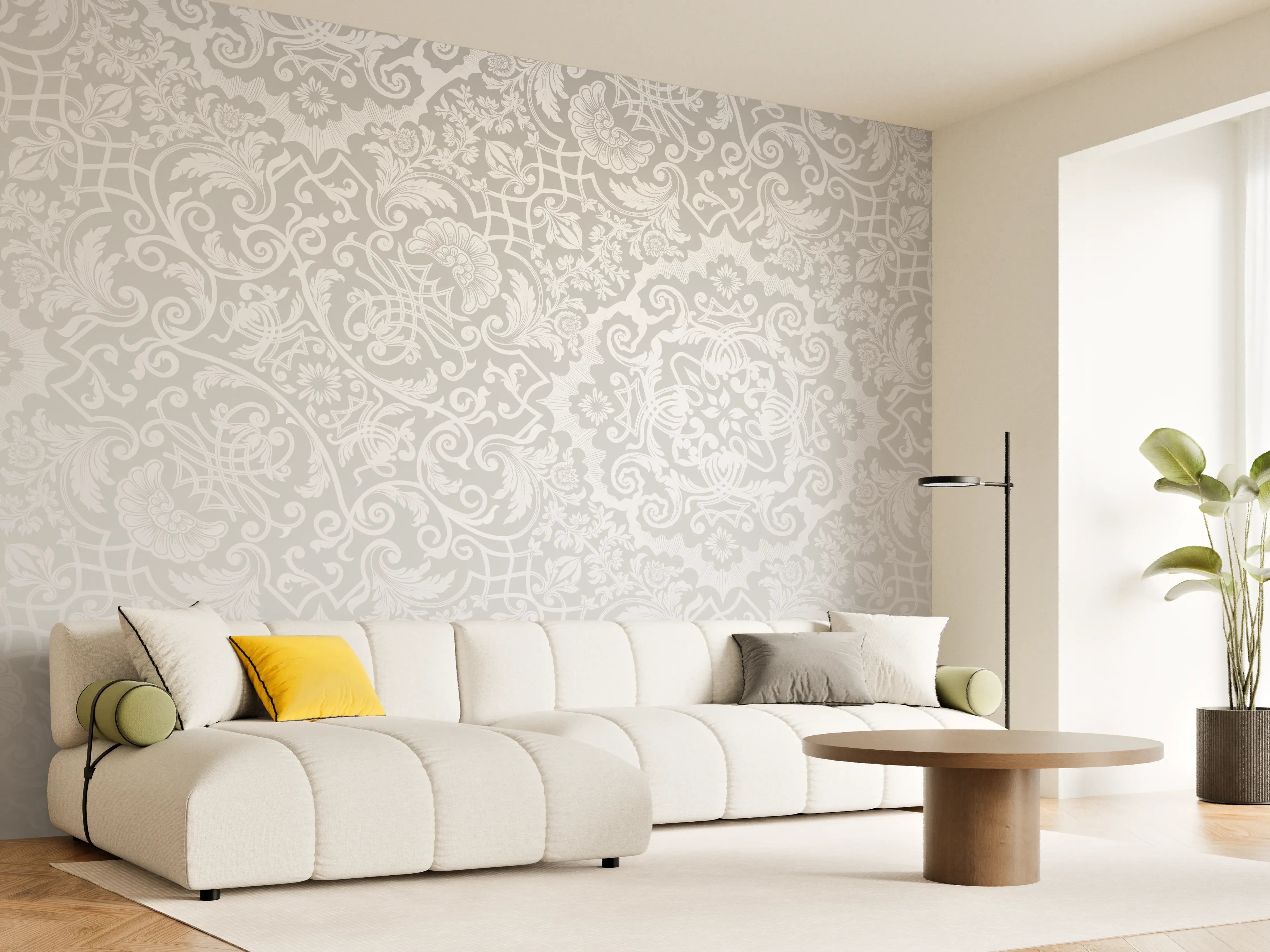 Wandverkleidung Wohnzimmer - Elegantes, dezentes Wanddesign