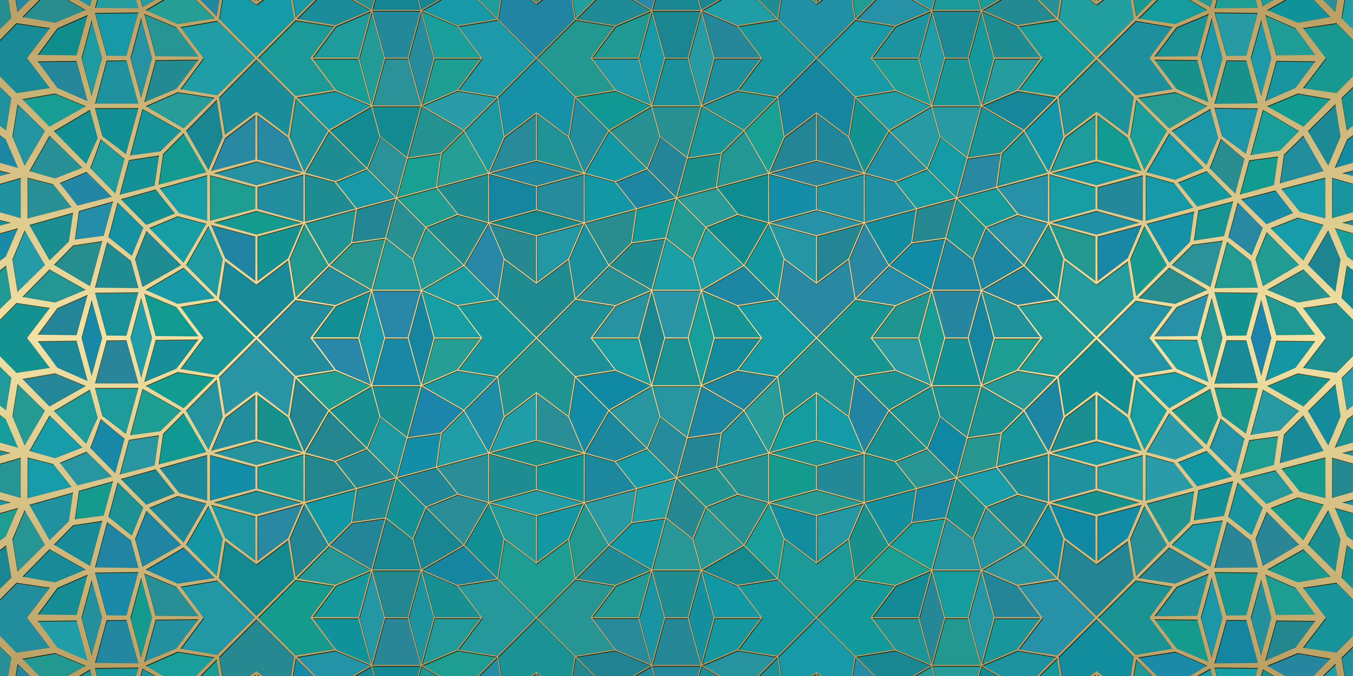 Wandverkleidung Wohnzimmer-Geometrische Muster