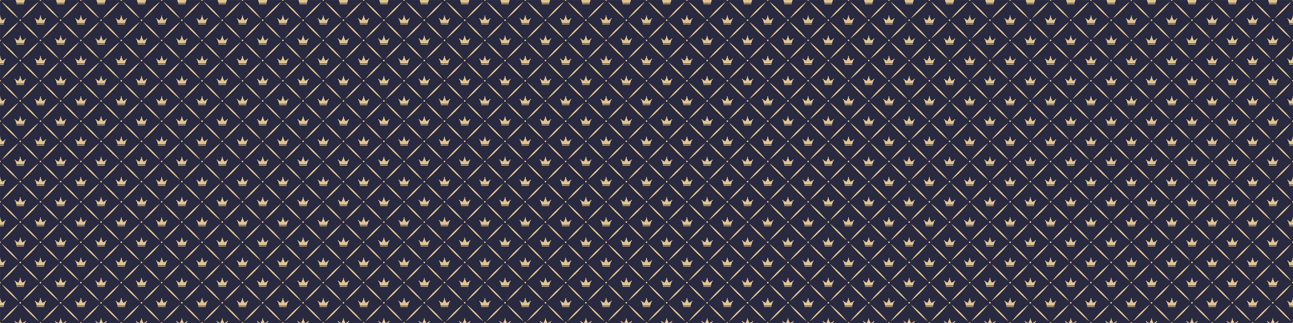 Wandverkleidung Wohnzimmer-Geometrisches Muster in Marineblau