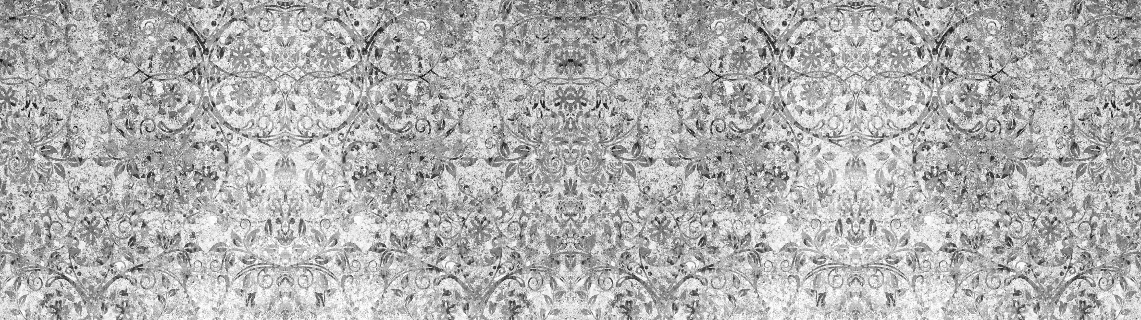 Wandverkleidung Wohnzimmer-Gräuliche gealterte Tapet-Wand