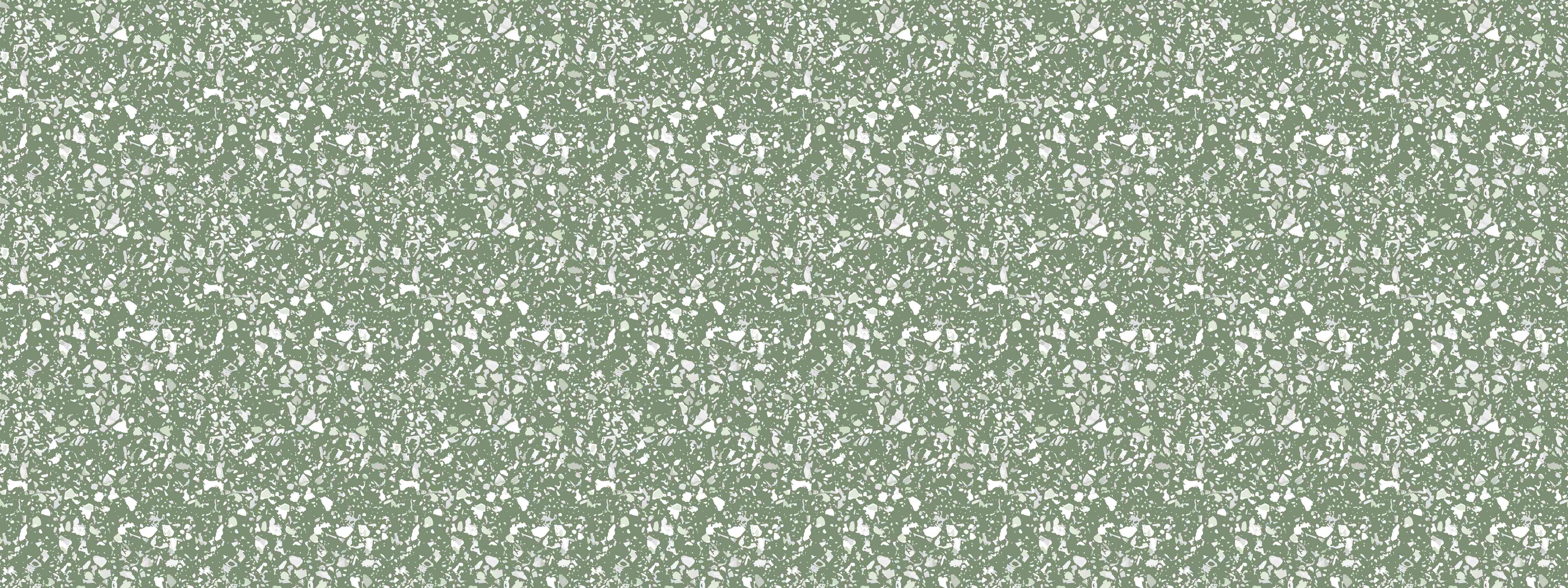 Wandverkleidung Wohnzimmer-Grüner Marmor mit weißem Glanz