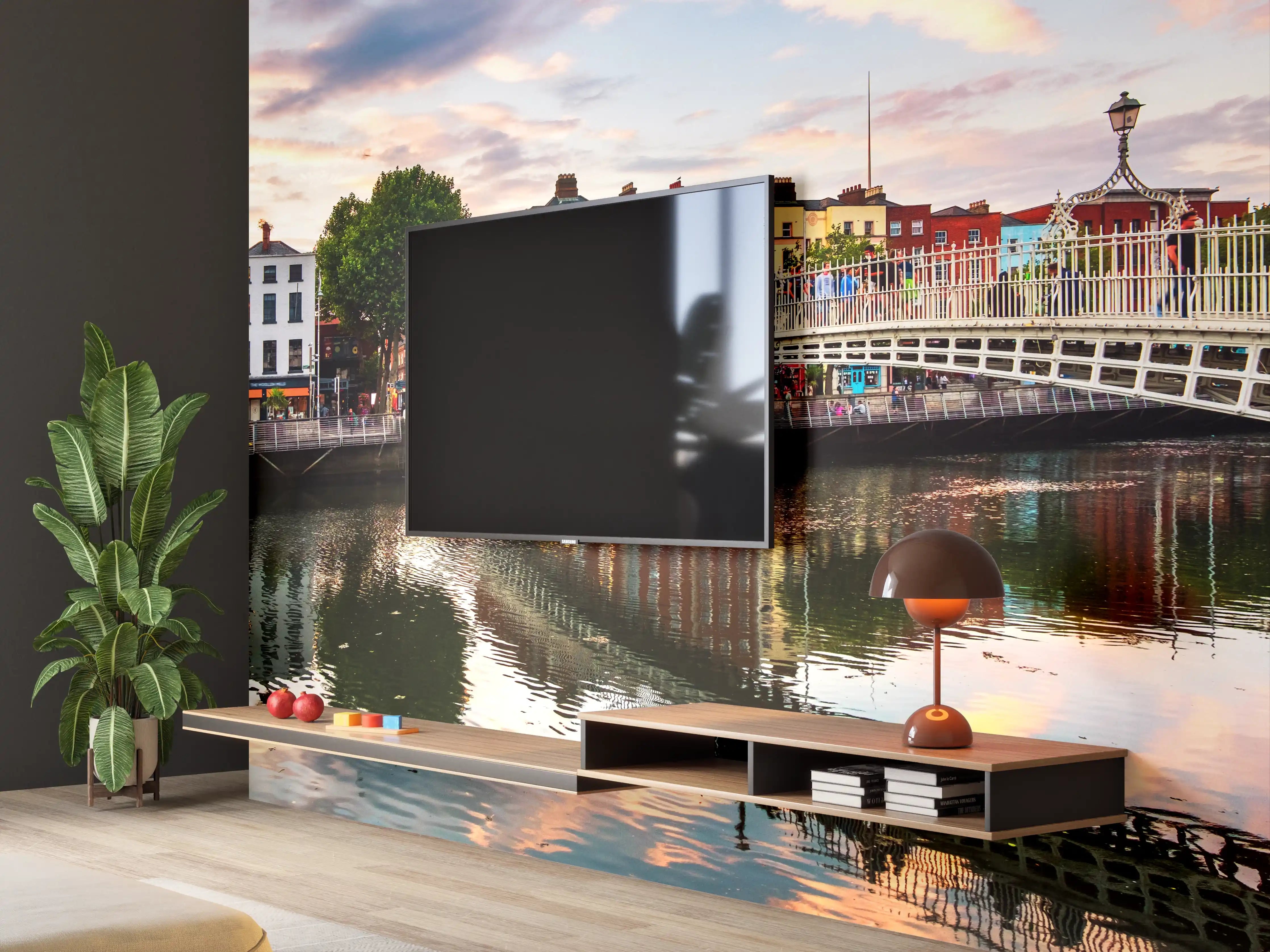 Wandverkleidung Wohnzimmer - Ha Penny Bridge - Dublin
