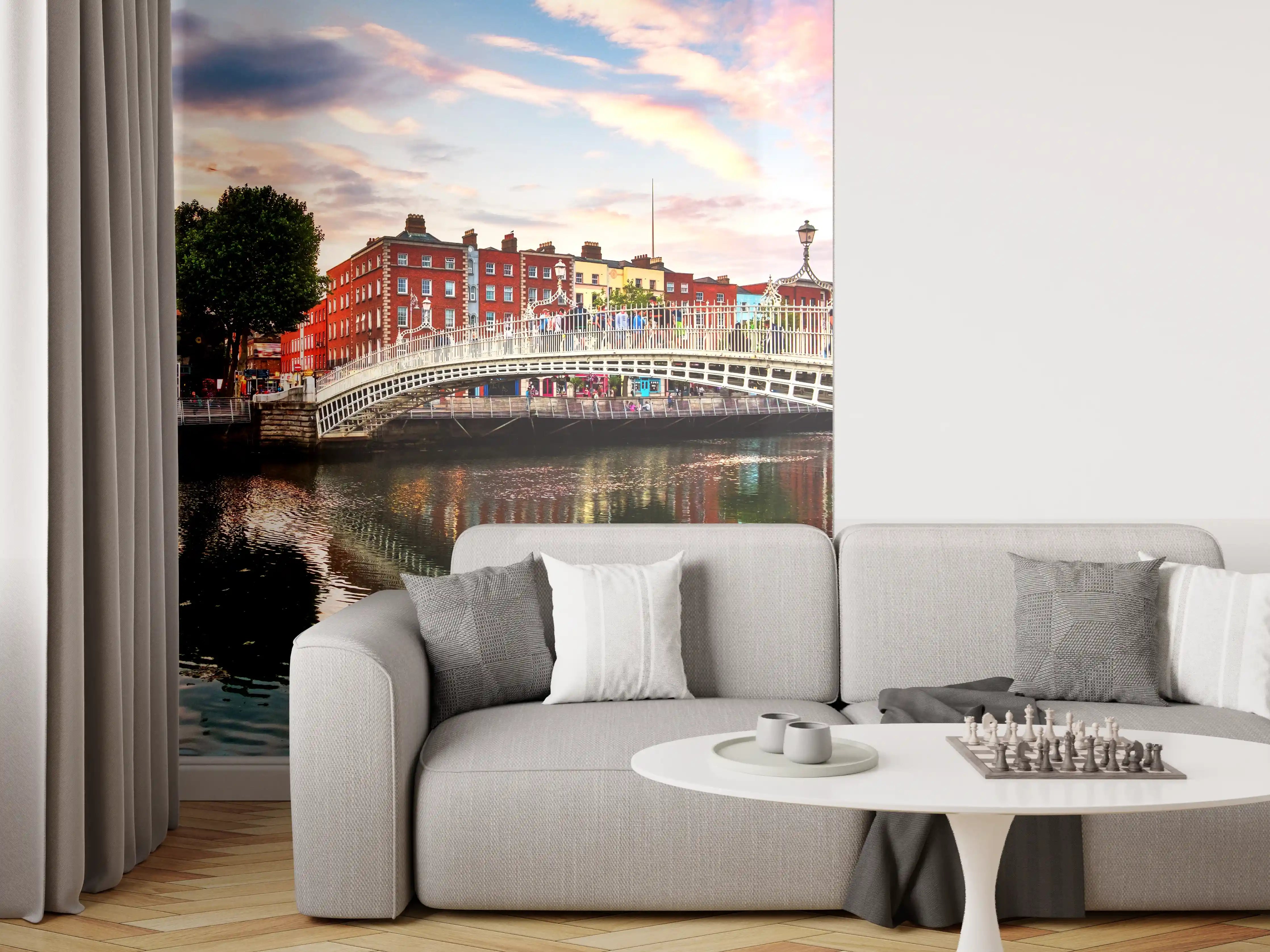 Wandverkleidung Wohnzimmer - Ha Penny Bridge - Dublin