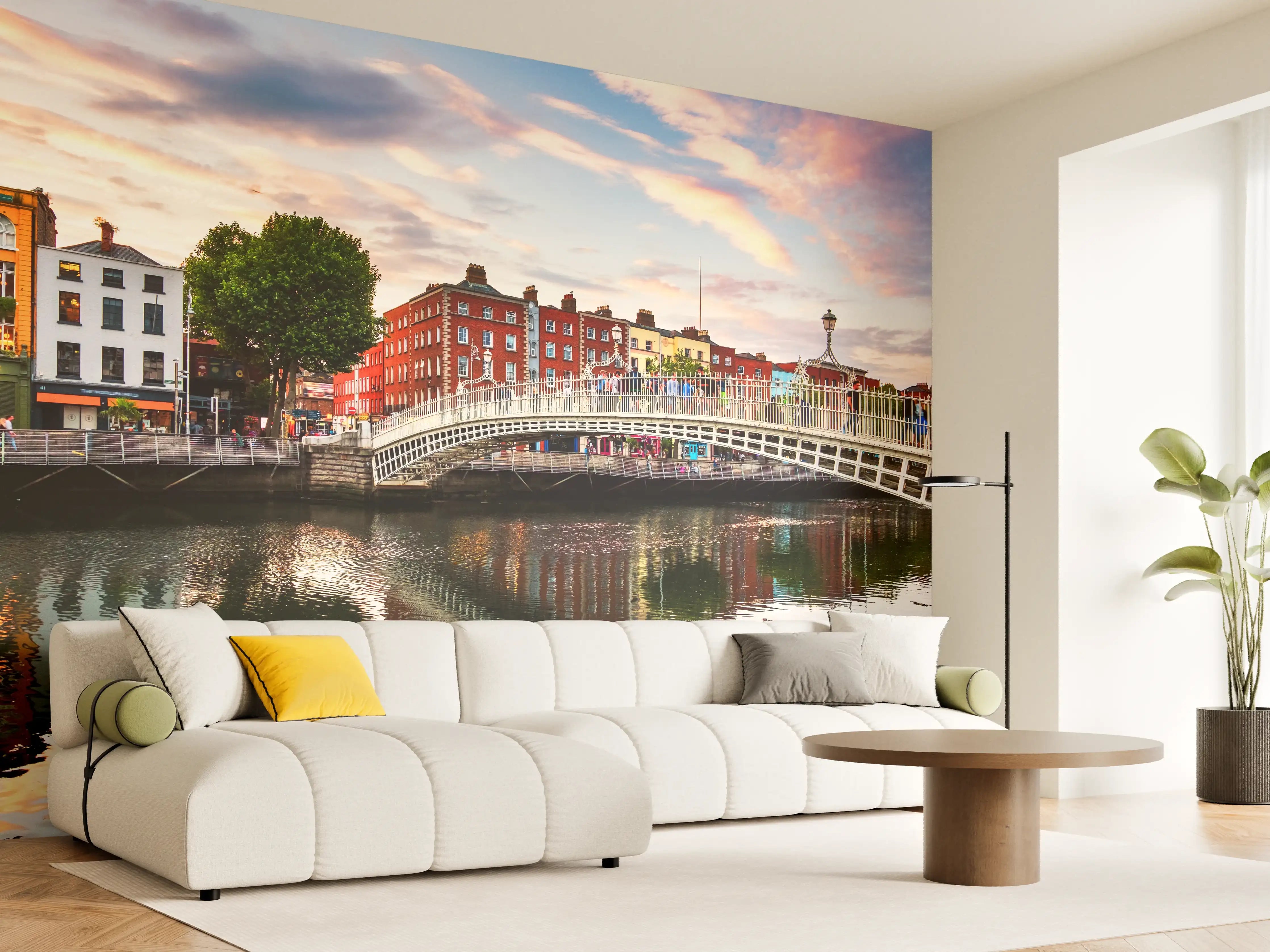 Wandverkleidung Wohnzimmer - Ha Penny Bridge - Dublin