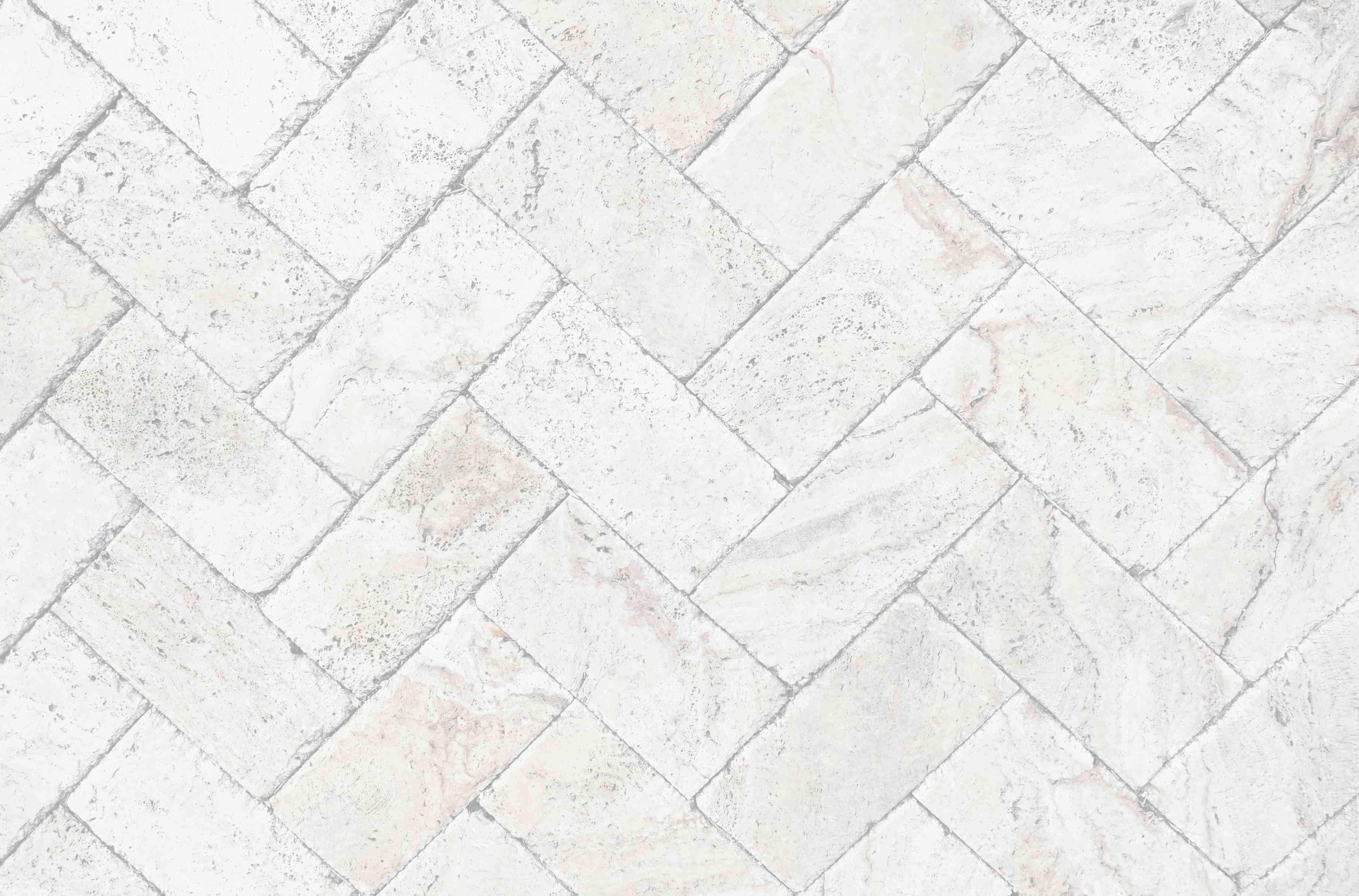 Wandverkleidung Wohnzimmer-Helle Fliesen im Zickzack-Design