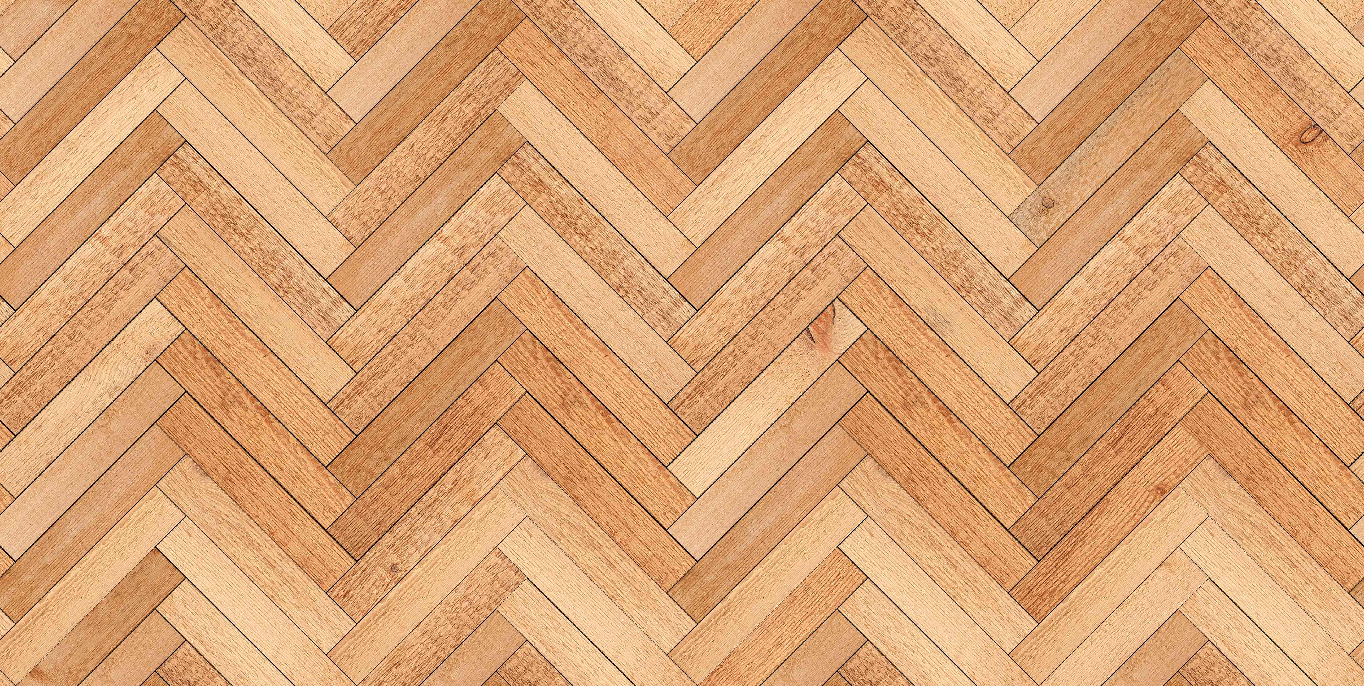 Wandverkleidung Wohnzimmer-Helles Holzparkett in Venezia Design