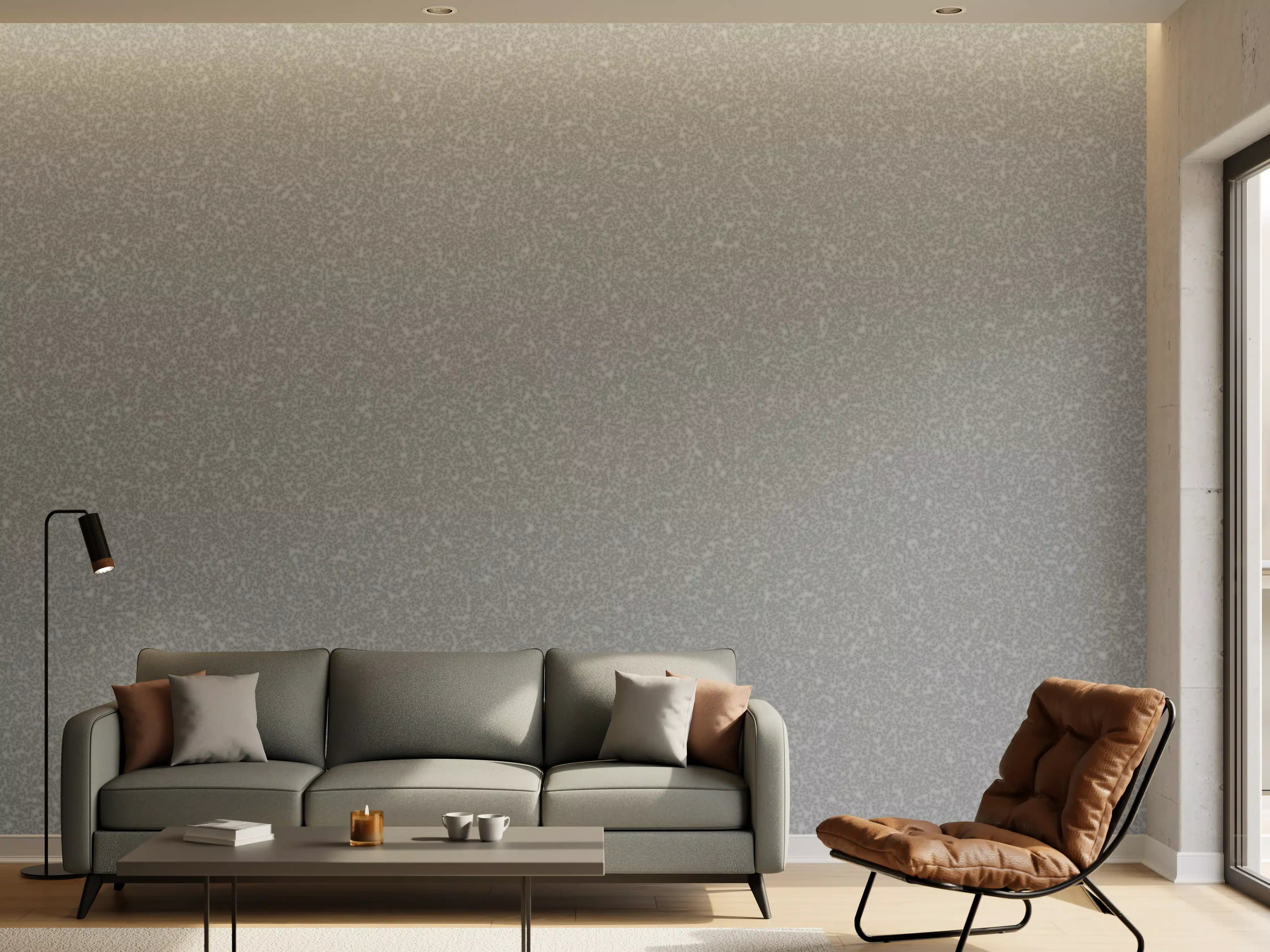 Wandverkleidung Wohnzimmer - Hintergrund in Grau mit feinen Texturen