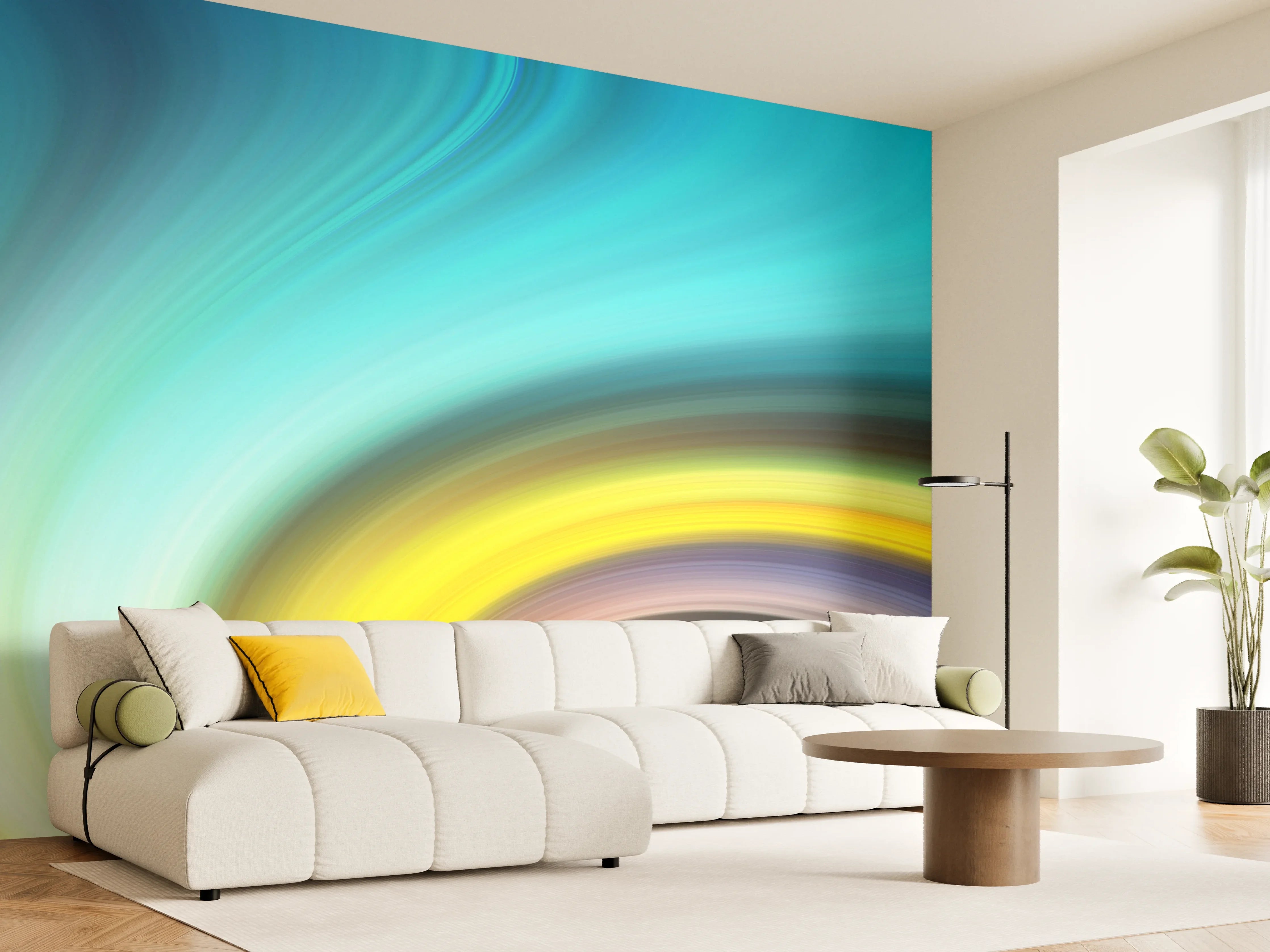 Wandverkleidung Wohnzimmer - Hintergrundgestaltung