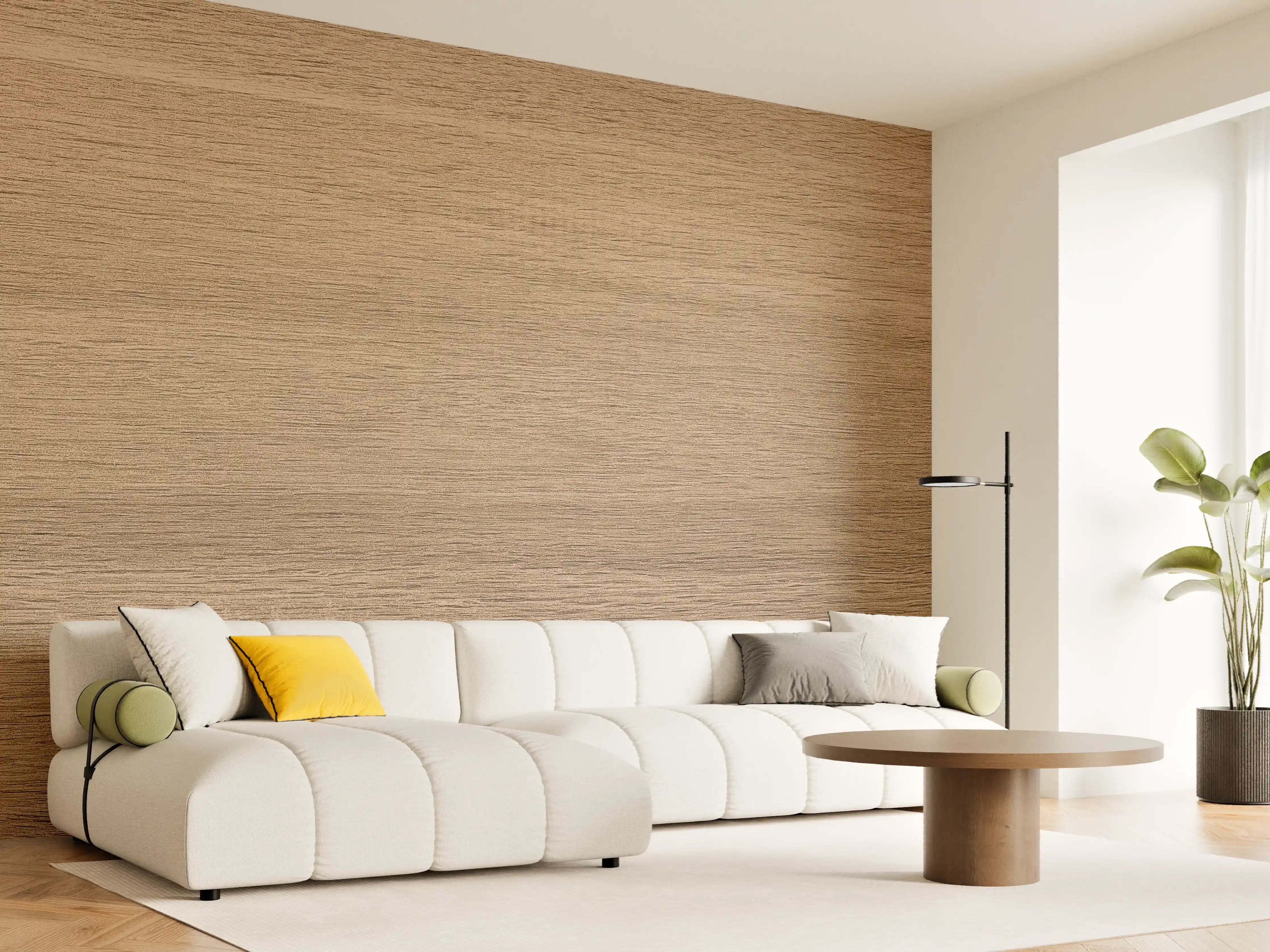 Wandverkleidung Wohnzimmer - Holztextur und hölzerner Hintergrund 2
