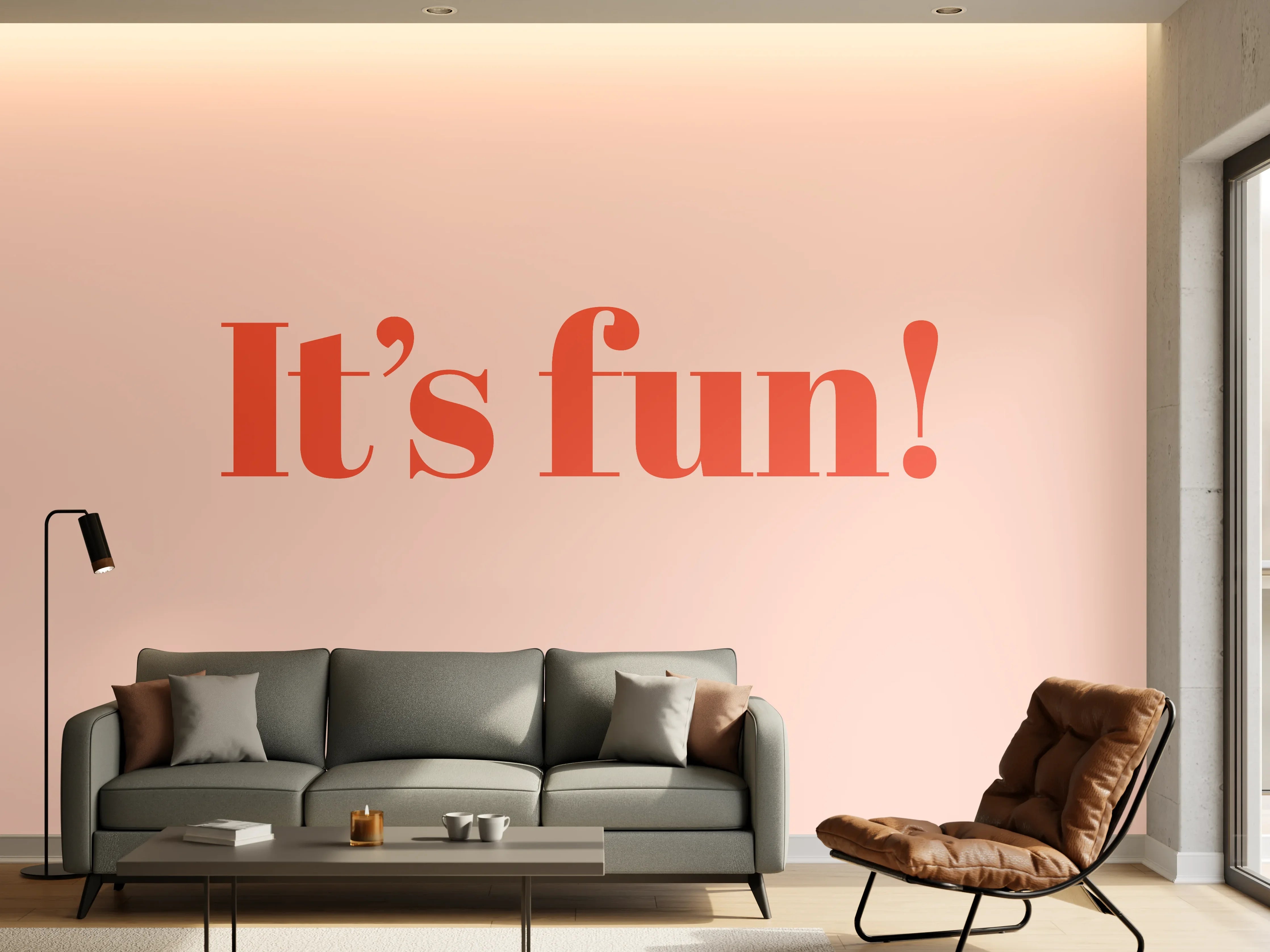 Wandverkleidung Wohnzimmer - It's Fun!