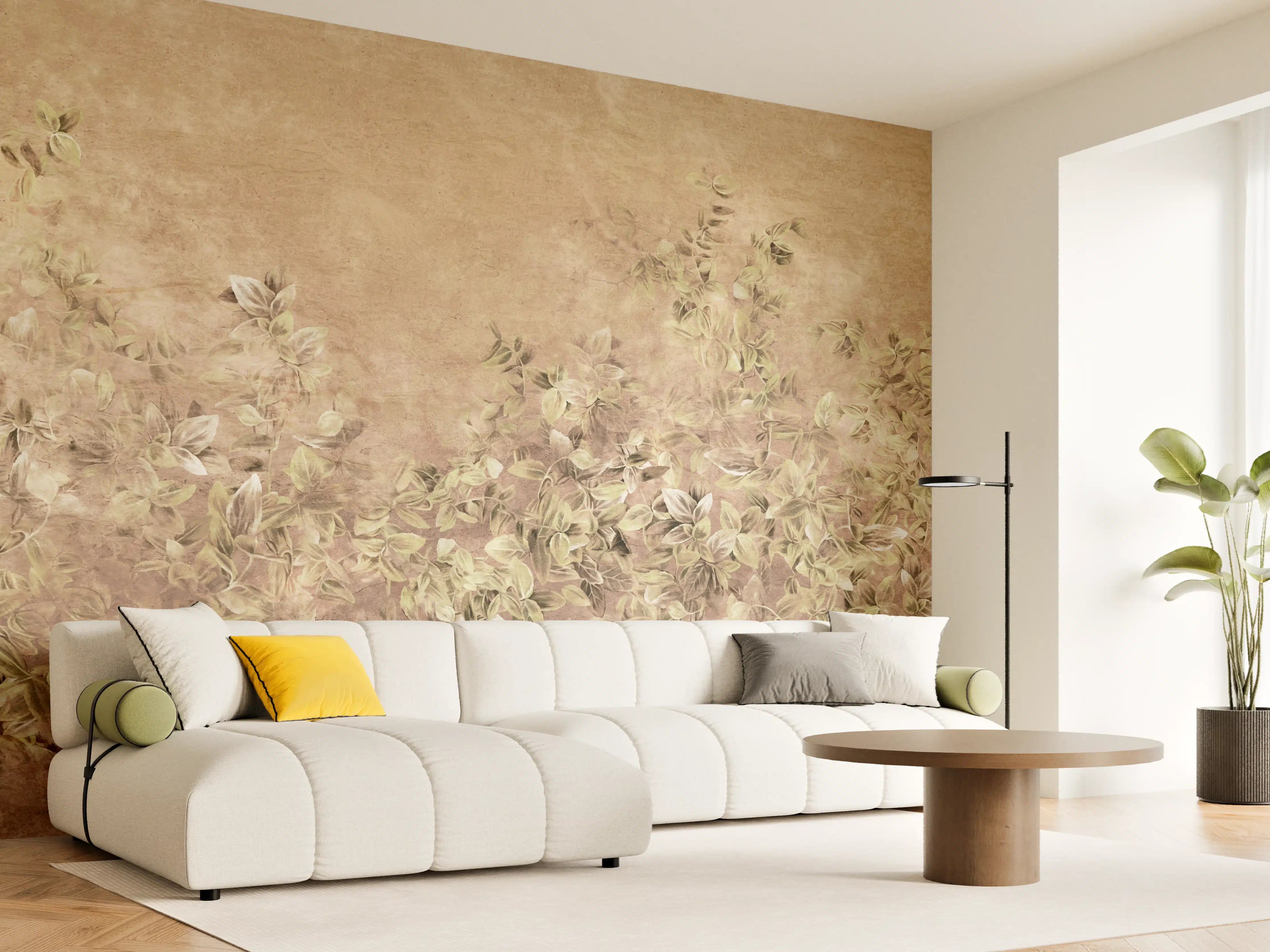 Wandverkleidung Wohnzimmer - Kunstgemälde - Vintage