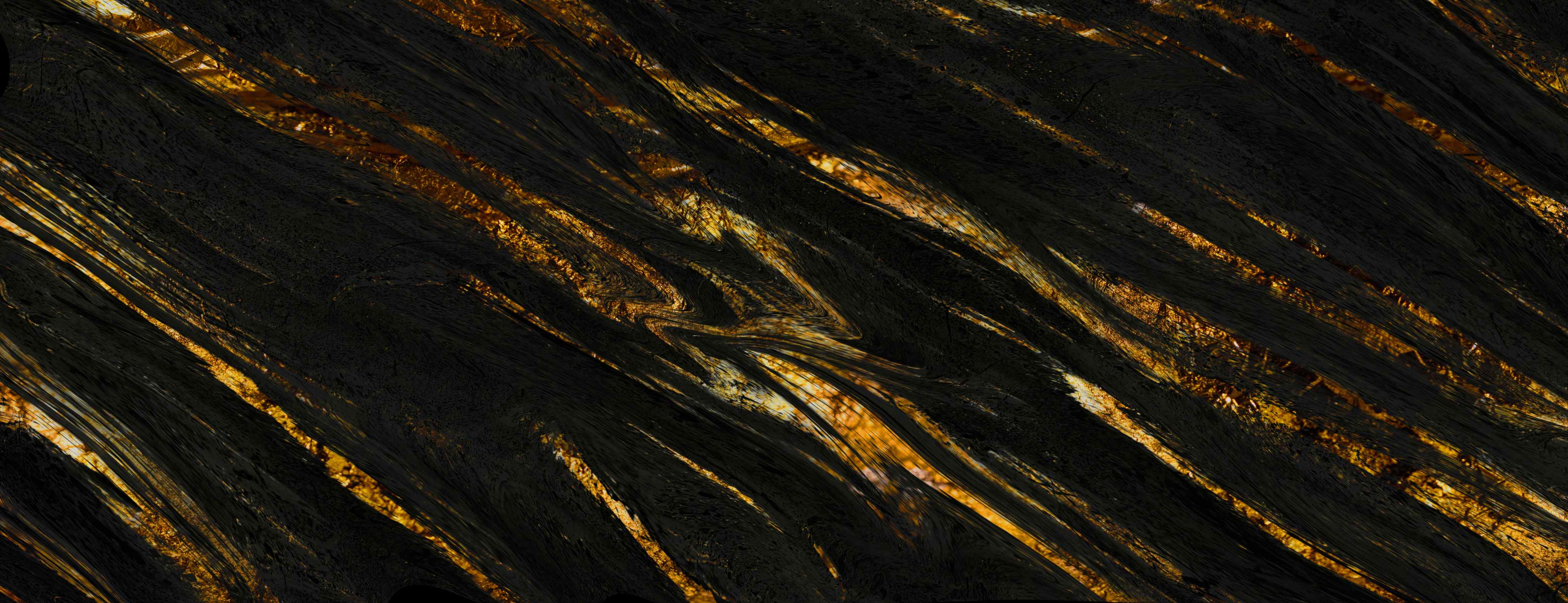 Wandverkleidung Wohnzimmer-Luxus Gold Marmor-Holz Textur