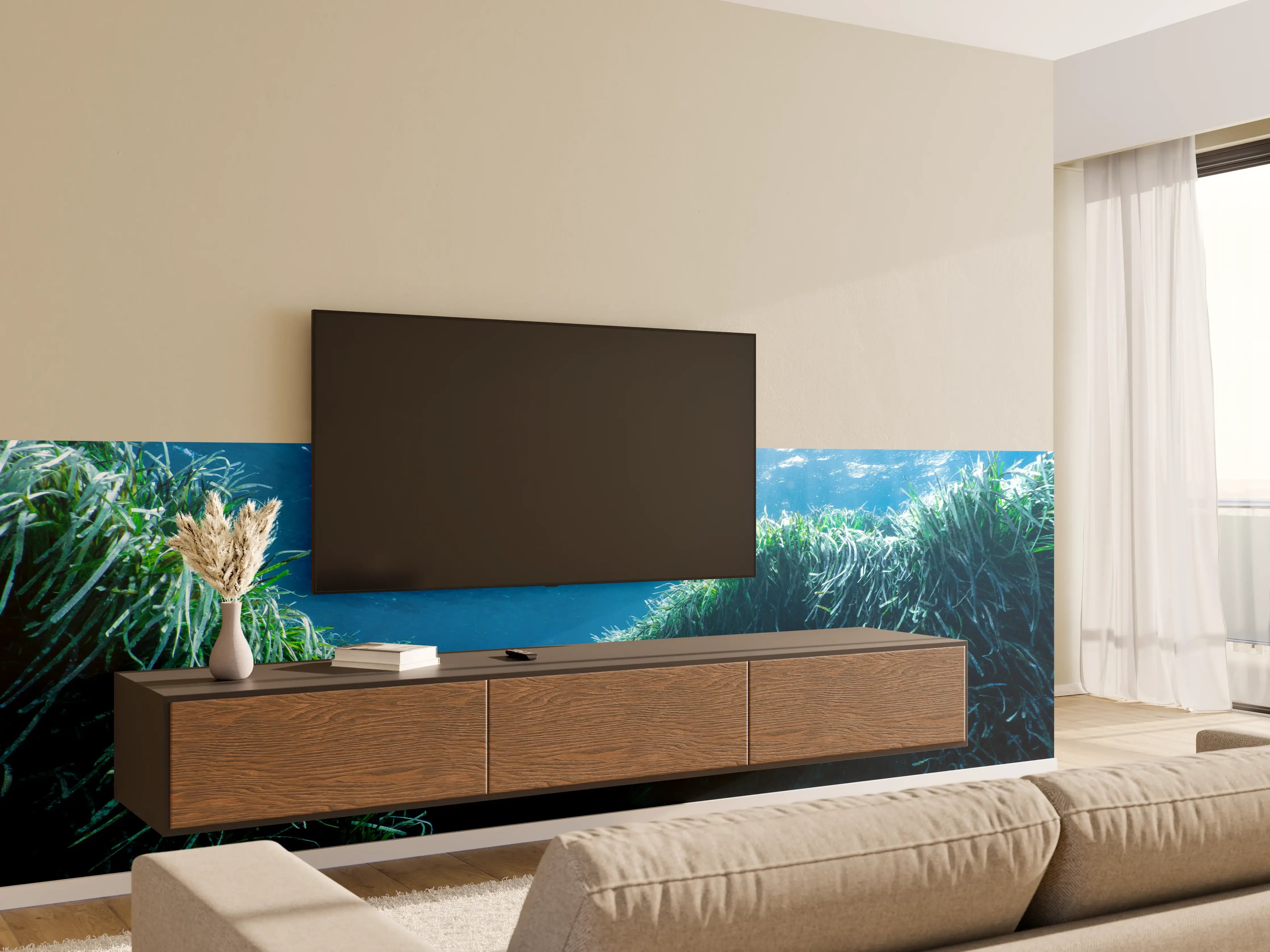 Wandverkleidung Wohnzimmer - Mesmerizing Unterwasser