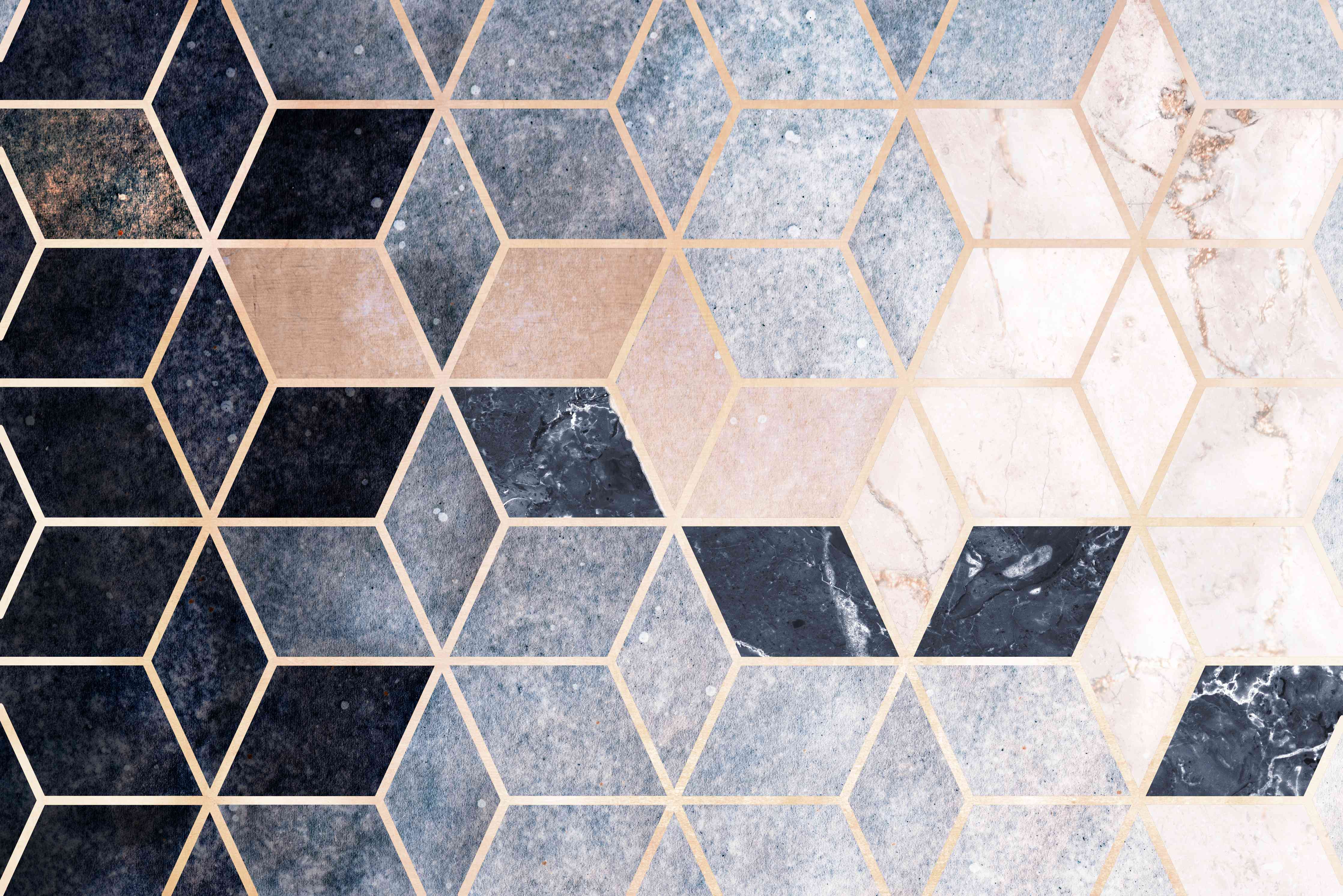 Wandverkleidung Wohnzimmer-Moderne Mosaikwand Optik