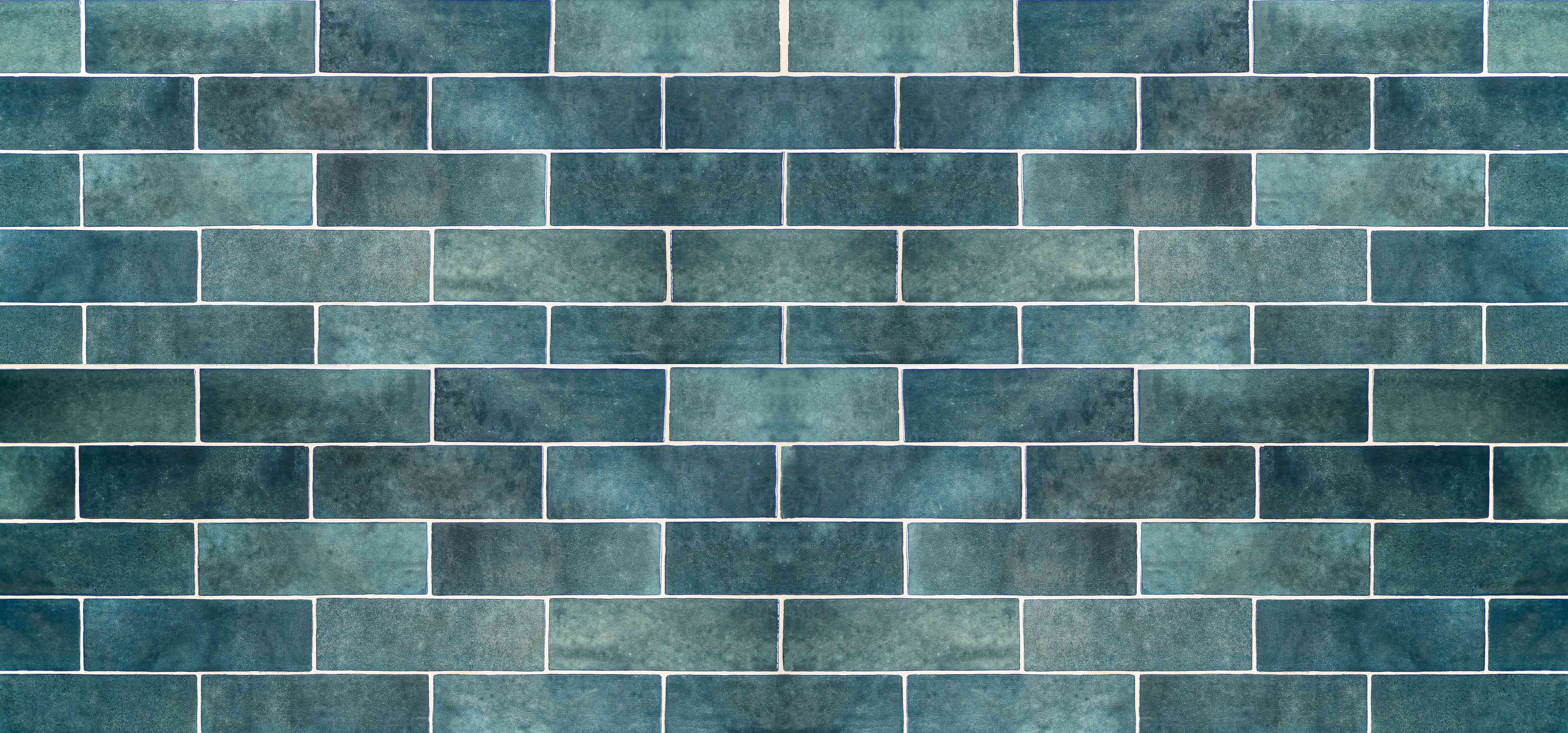 Wandverkleidung Wohnzimmer-Moderne blaue Ziegelmauer