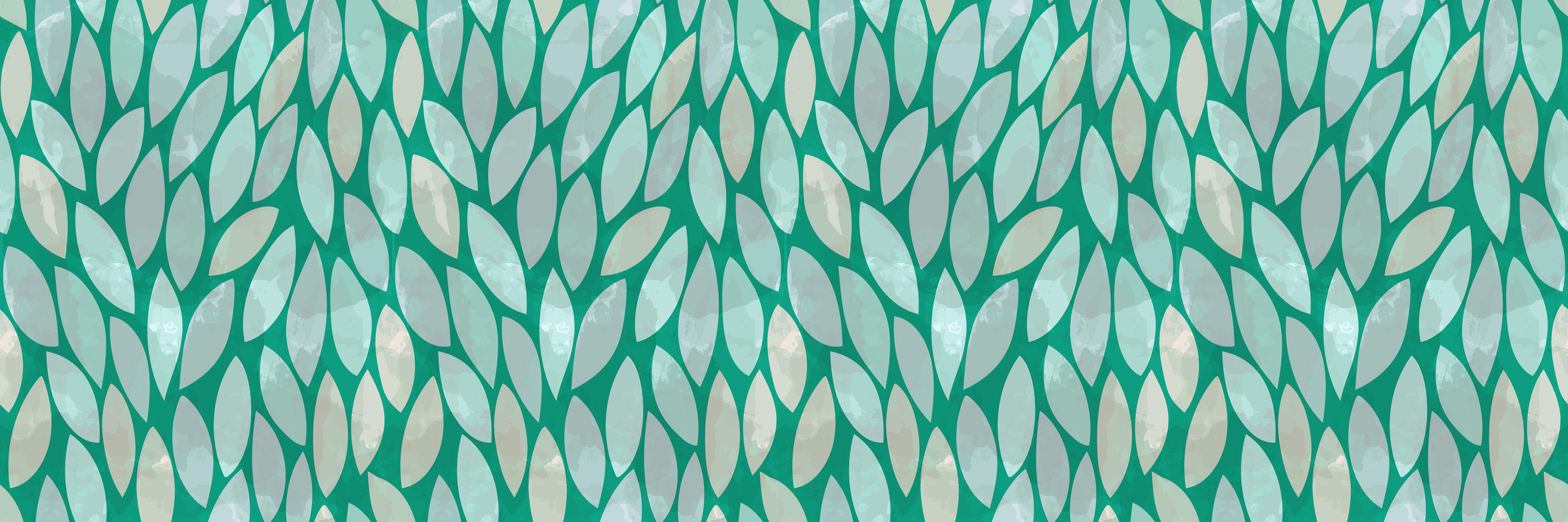 Wandverkleidung Wohnzimmer-Moderne, grüne Musterwanddekoration