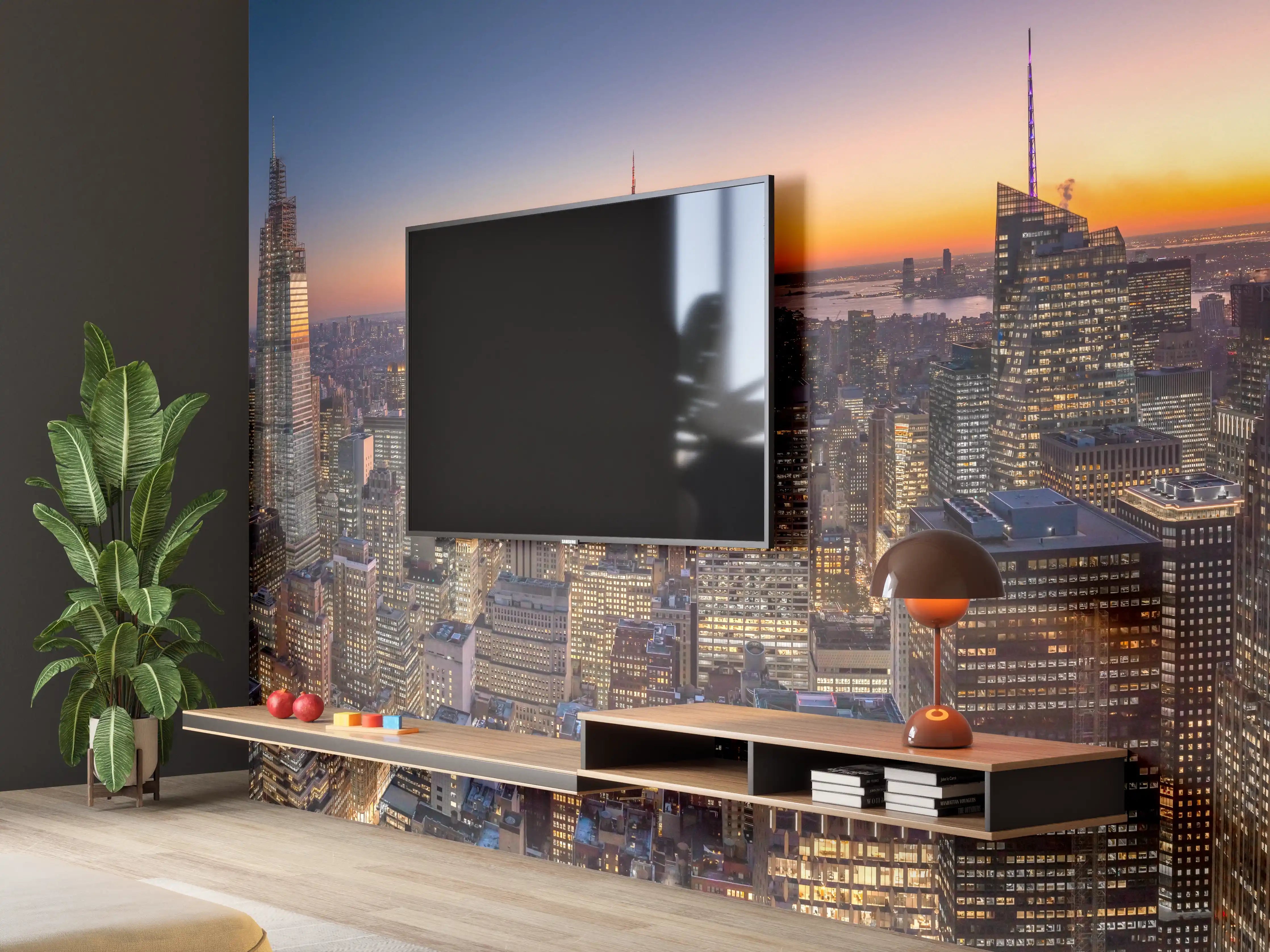 Wandverkleidung Wohnzimmer - New York City Manhattan Midtown 1