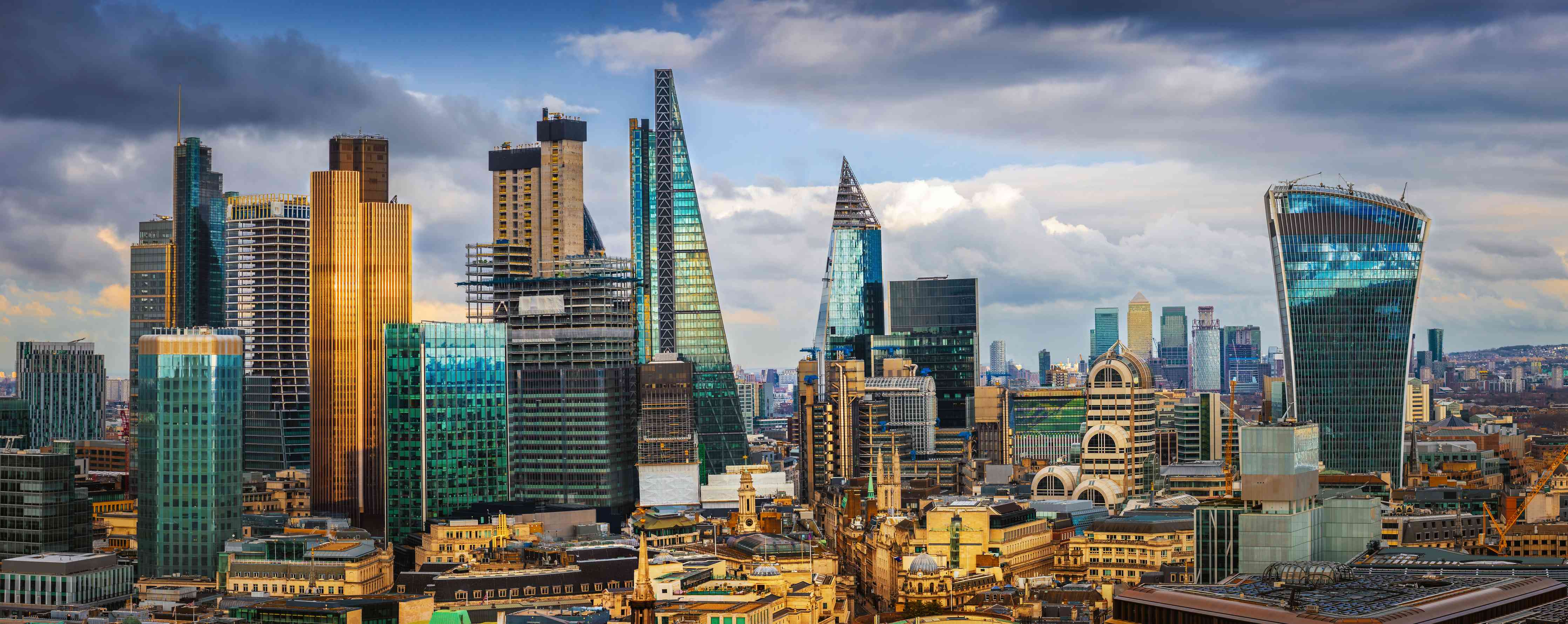 Wandverkleidung Wohnzimmer-Panorama von London