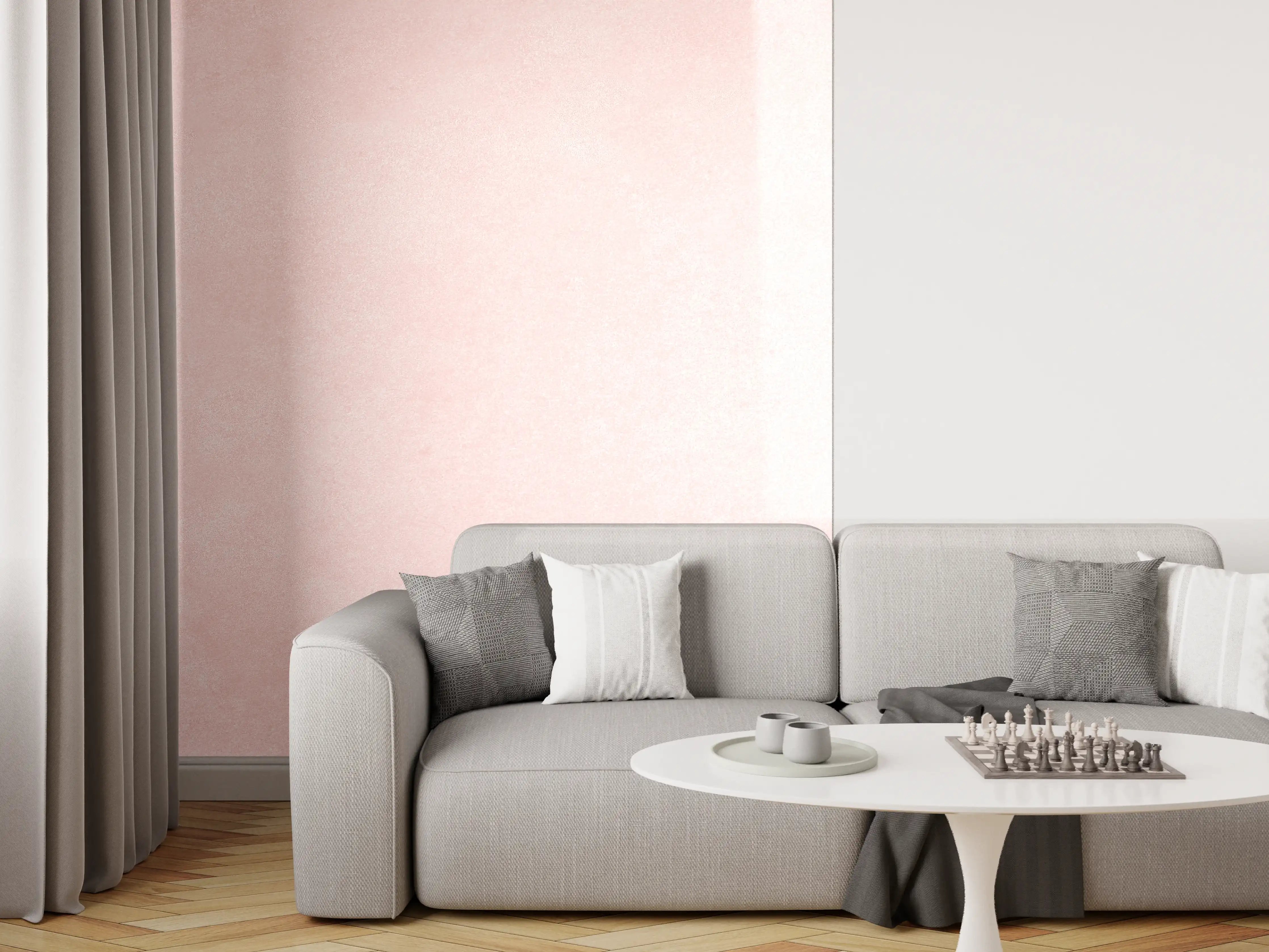 Wandverkleidung Wohnzimmer - Pinke Wandtextur