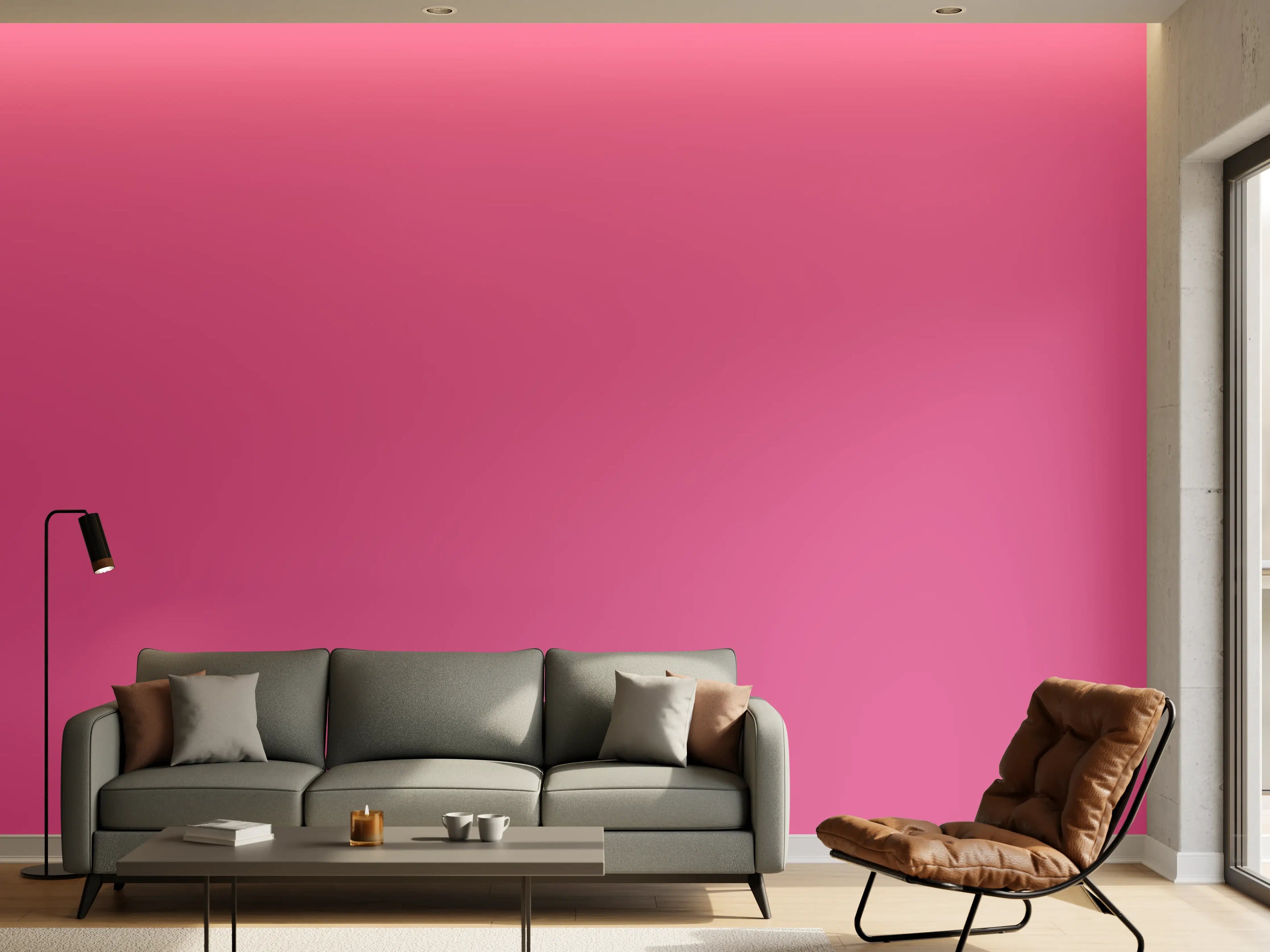 Wandverkleidung Wohnzimmer - RAL 4003 (Violett