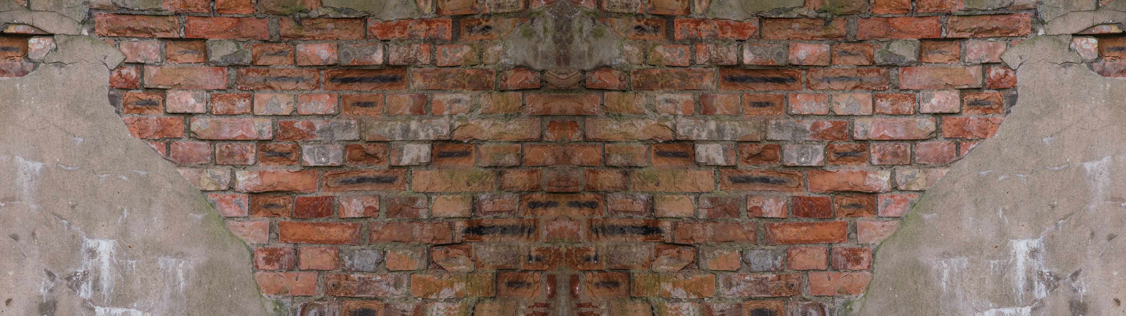 Wandverkleidung Wohnzimmer-Rostige Ziegelsteinwand Textur