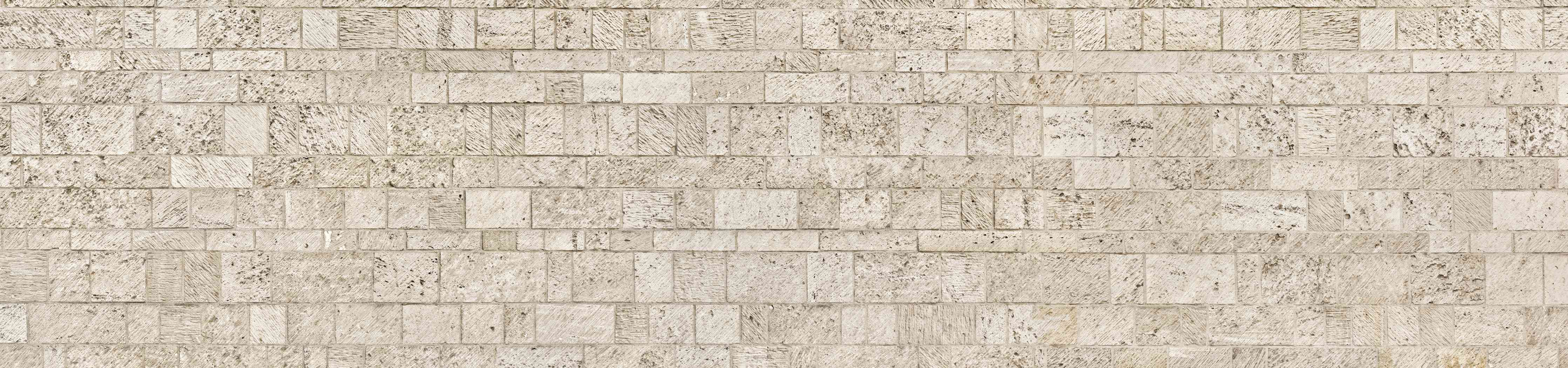 Wandverkleidung Wohnzimmer-Schöne Steinfassade im Panoramaformat