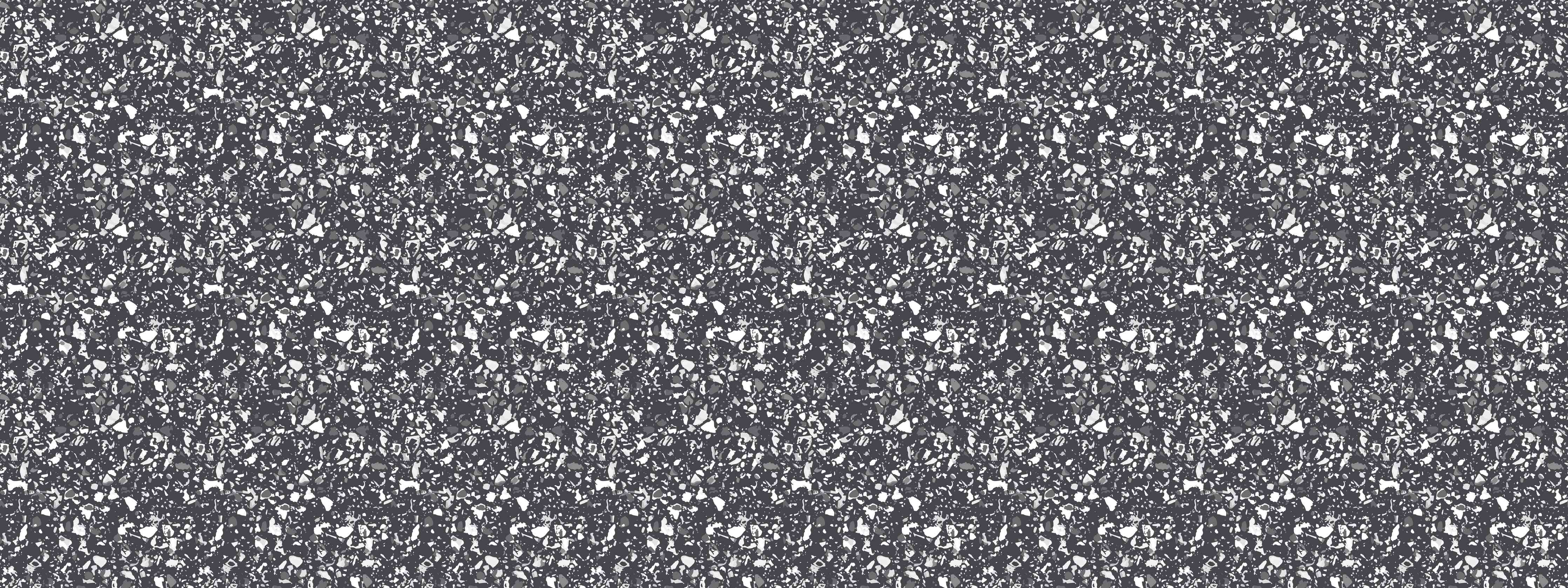 Wandverkleidung Wohnzimmer-Schwarze Granit-Oberfläche mit weißen Kristallflecken