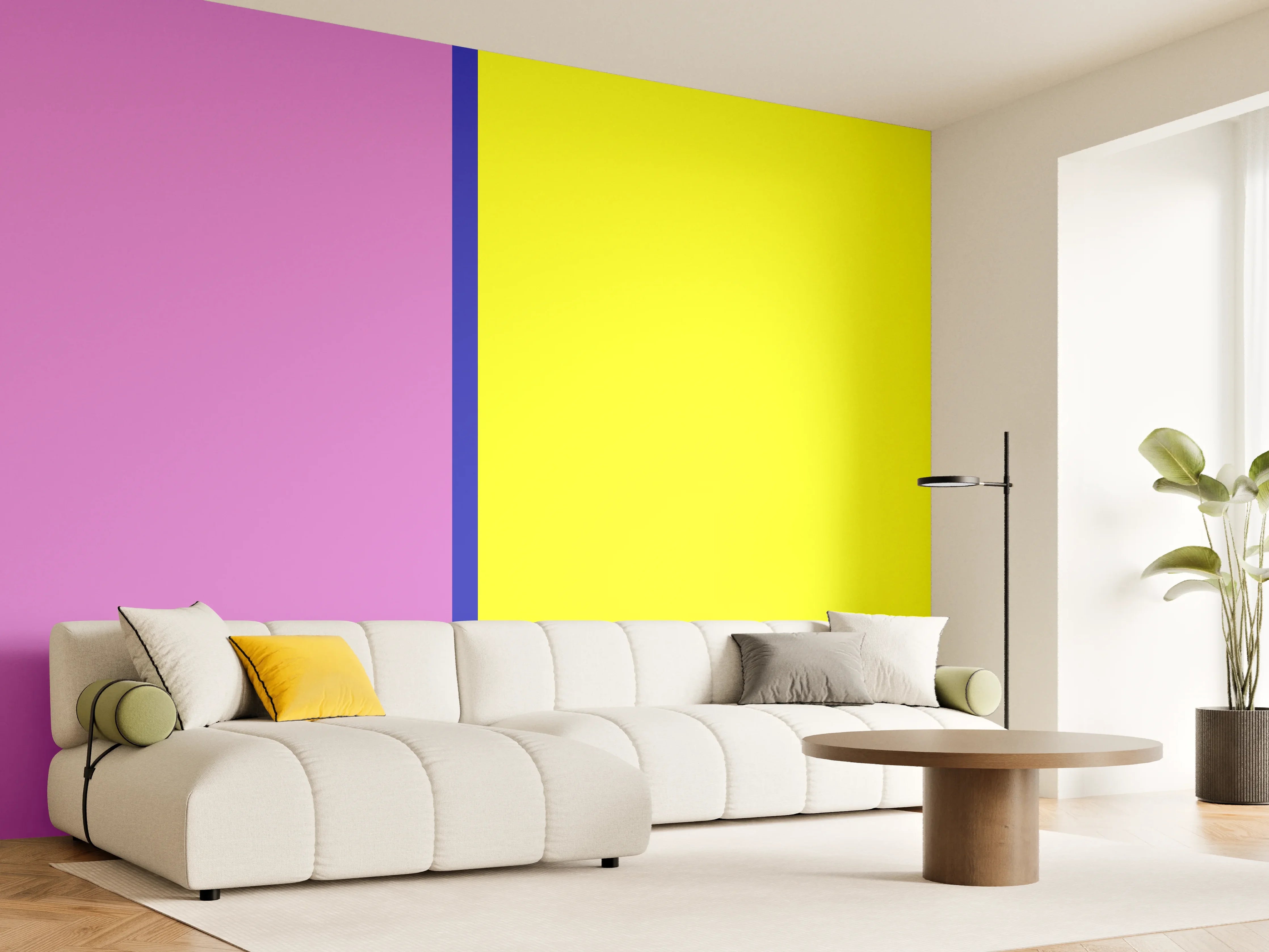 Wandverkleidung Wohnzimmer - The Neons - Easy Vertikal - Stellar