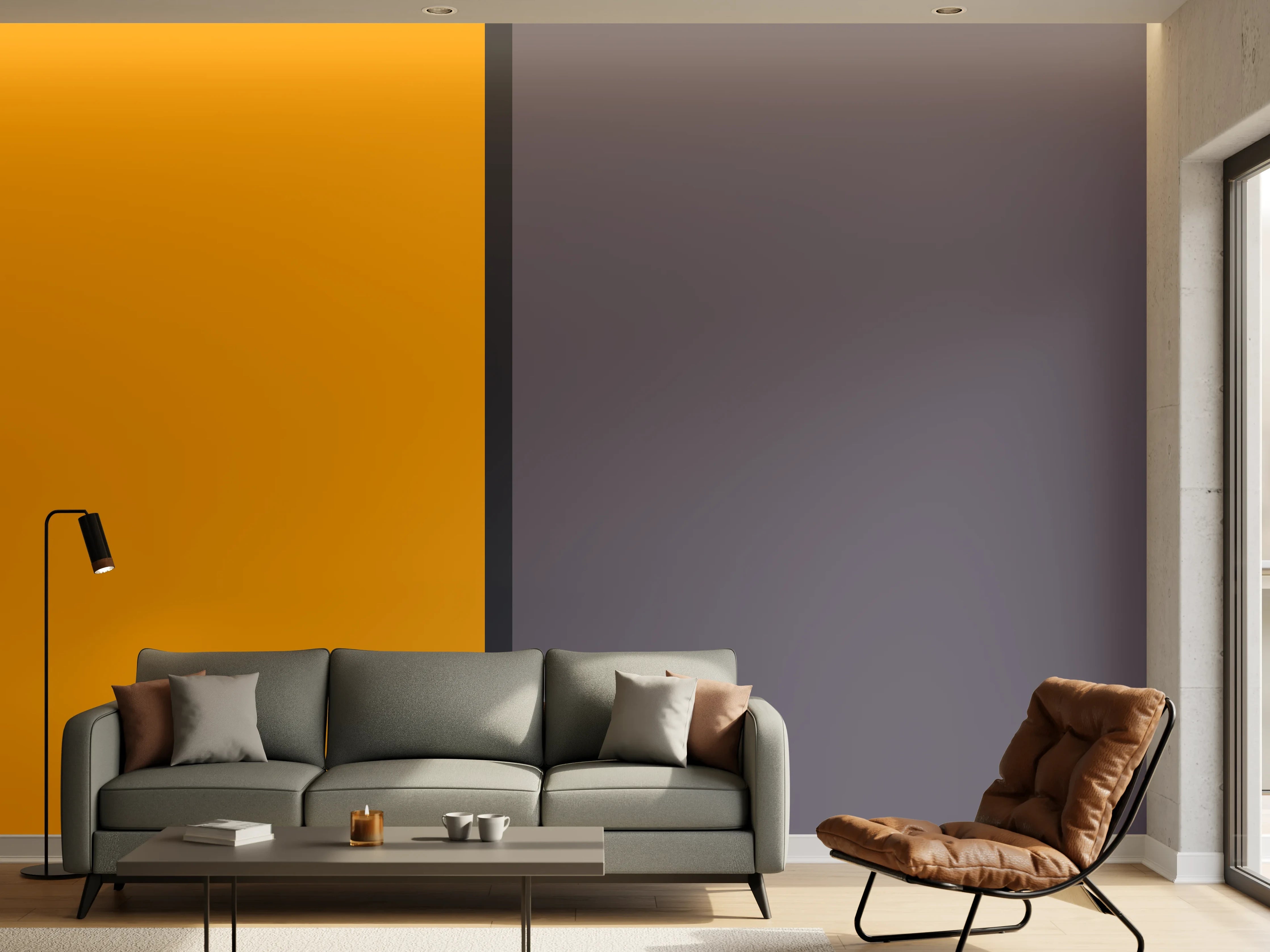 Wandverkleidung Wohnzimmer - The Retros - Easy Vertikal - Cersai