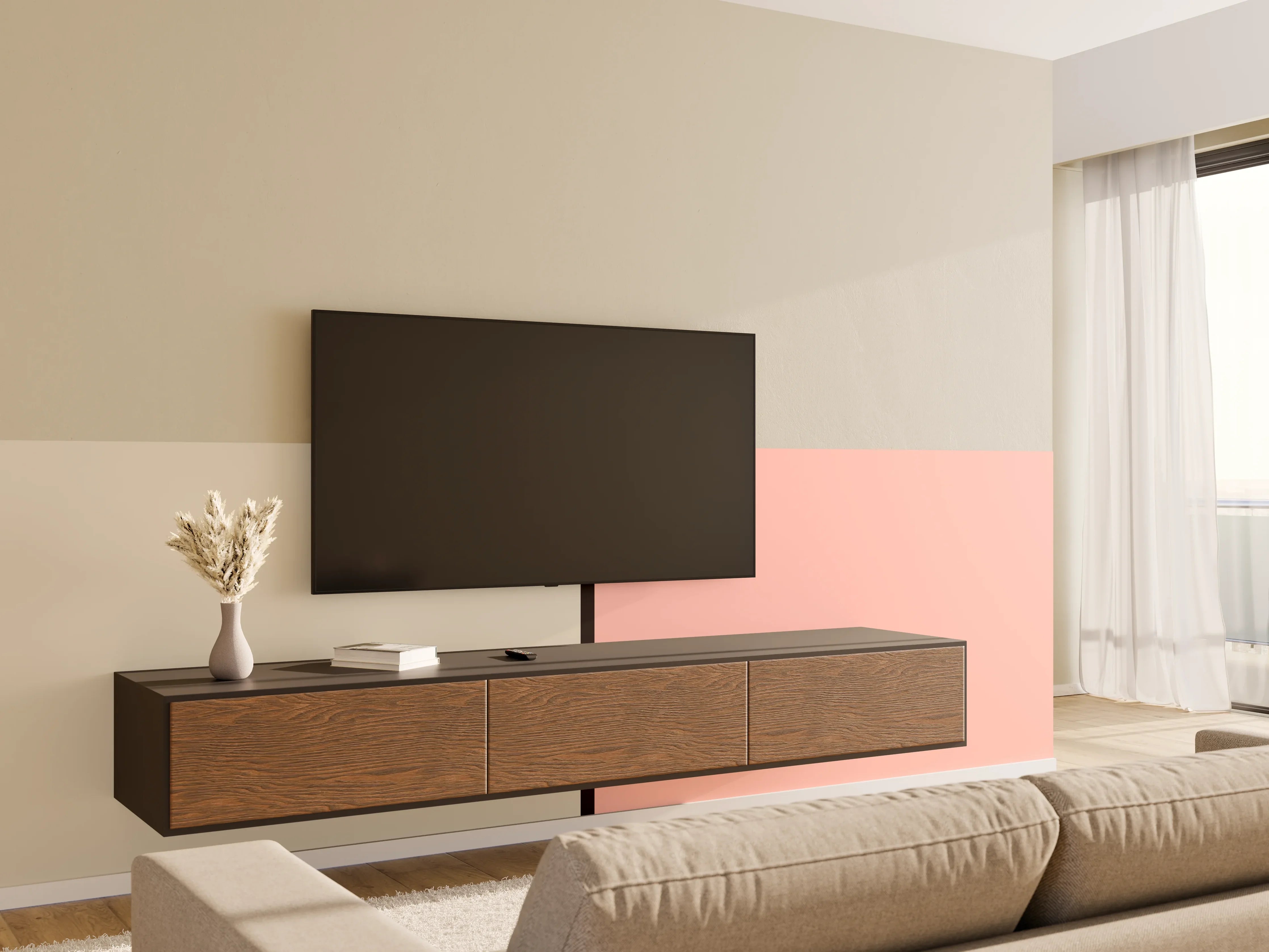 Wandverkleidung Wohnzimmer - The Retros - Easy Vertikal - Daenerys