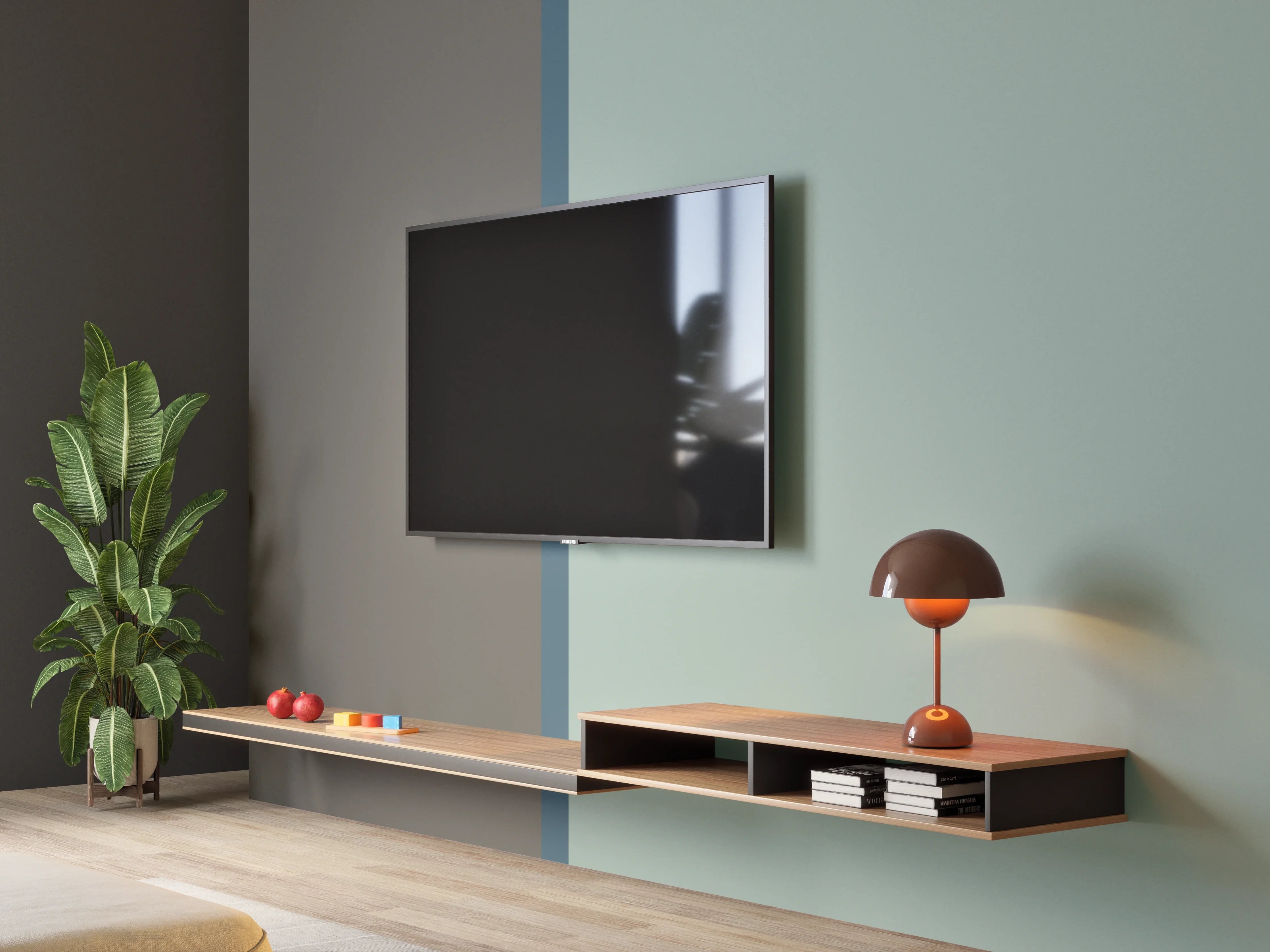 Wandverkleidung Wohnzimmer - The Retros - Easy Vertikal - Jon