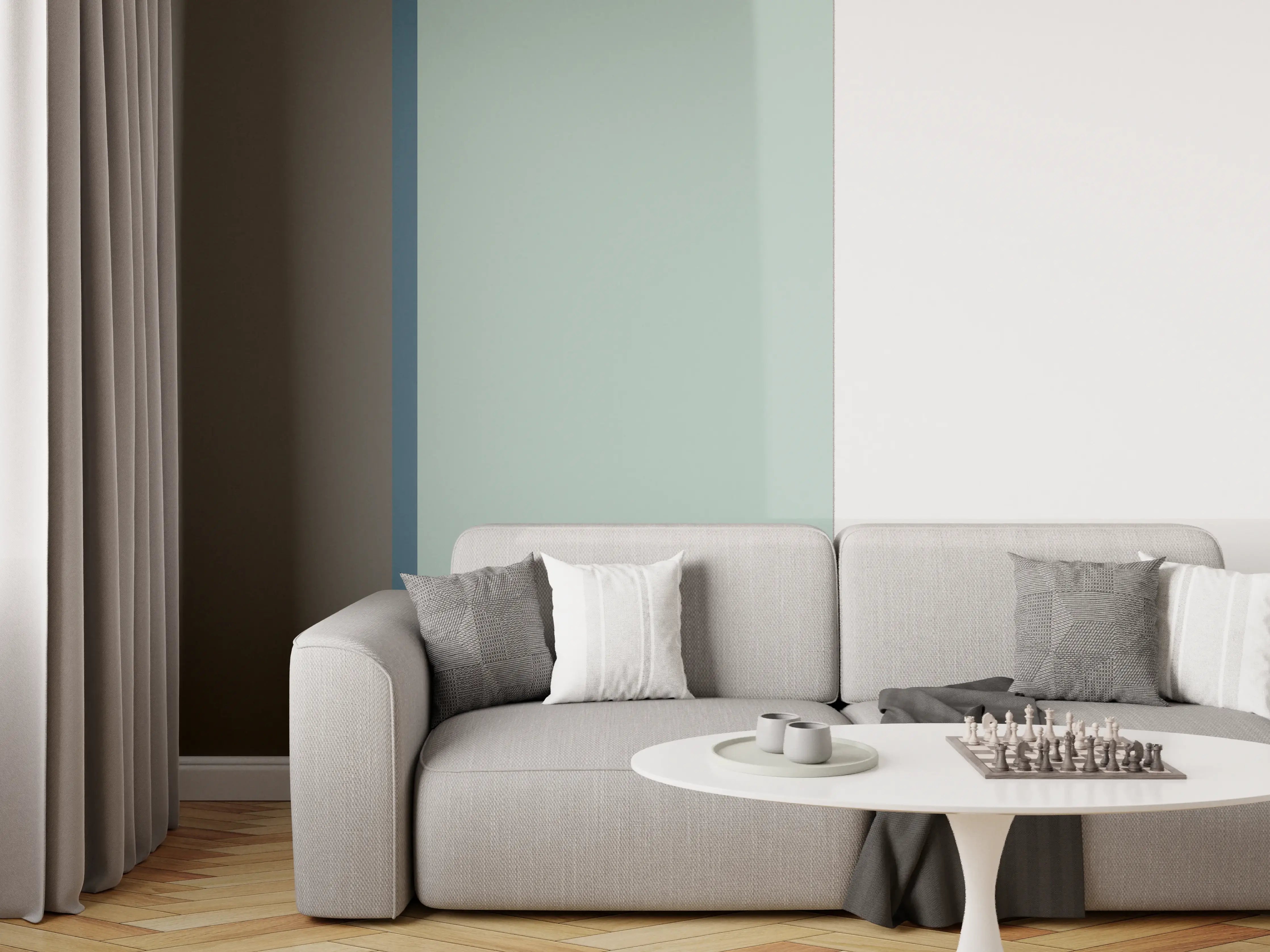 Wandverkleidung Wohnzimmer - The Retros - Easy Vertikal - Jon