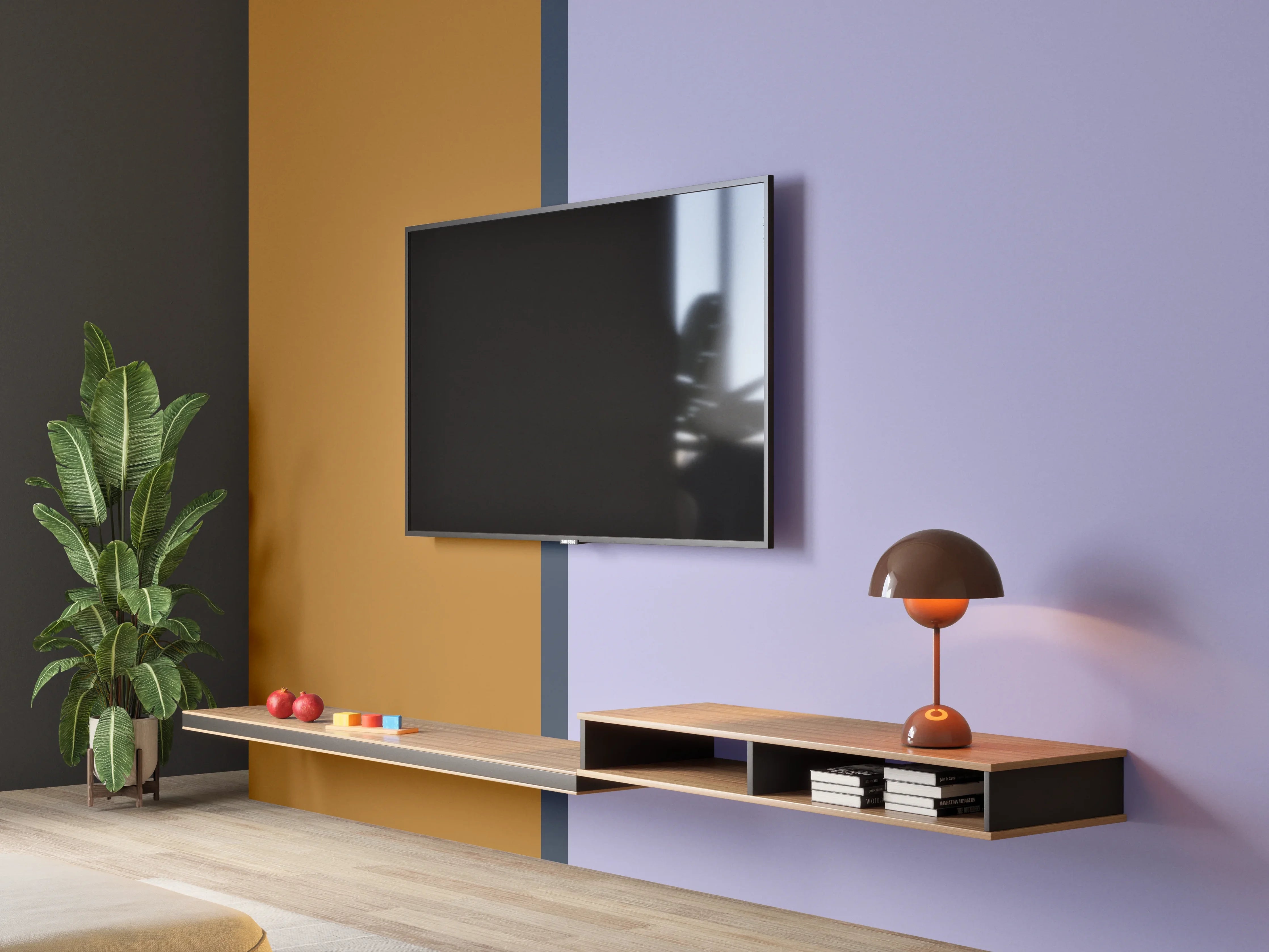 Wandverkleidung Wohnzimmer - The Retros - Easy Vertikal - Tyrion