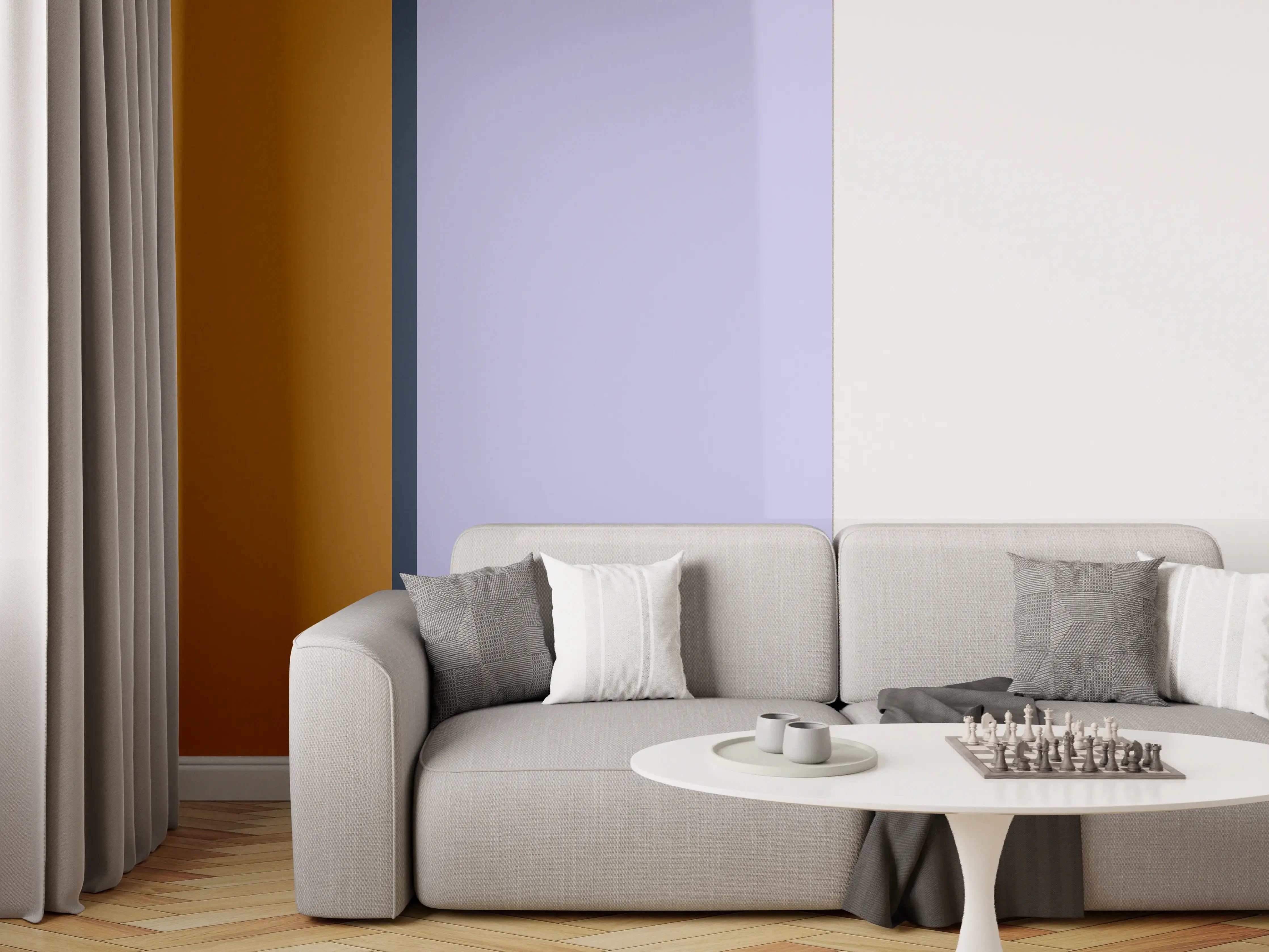 Wandverkleidung Wohnzimmer - The Retros - Easy Vertikal - Tyrion