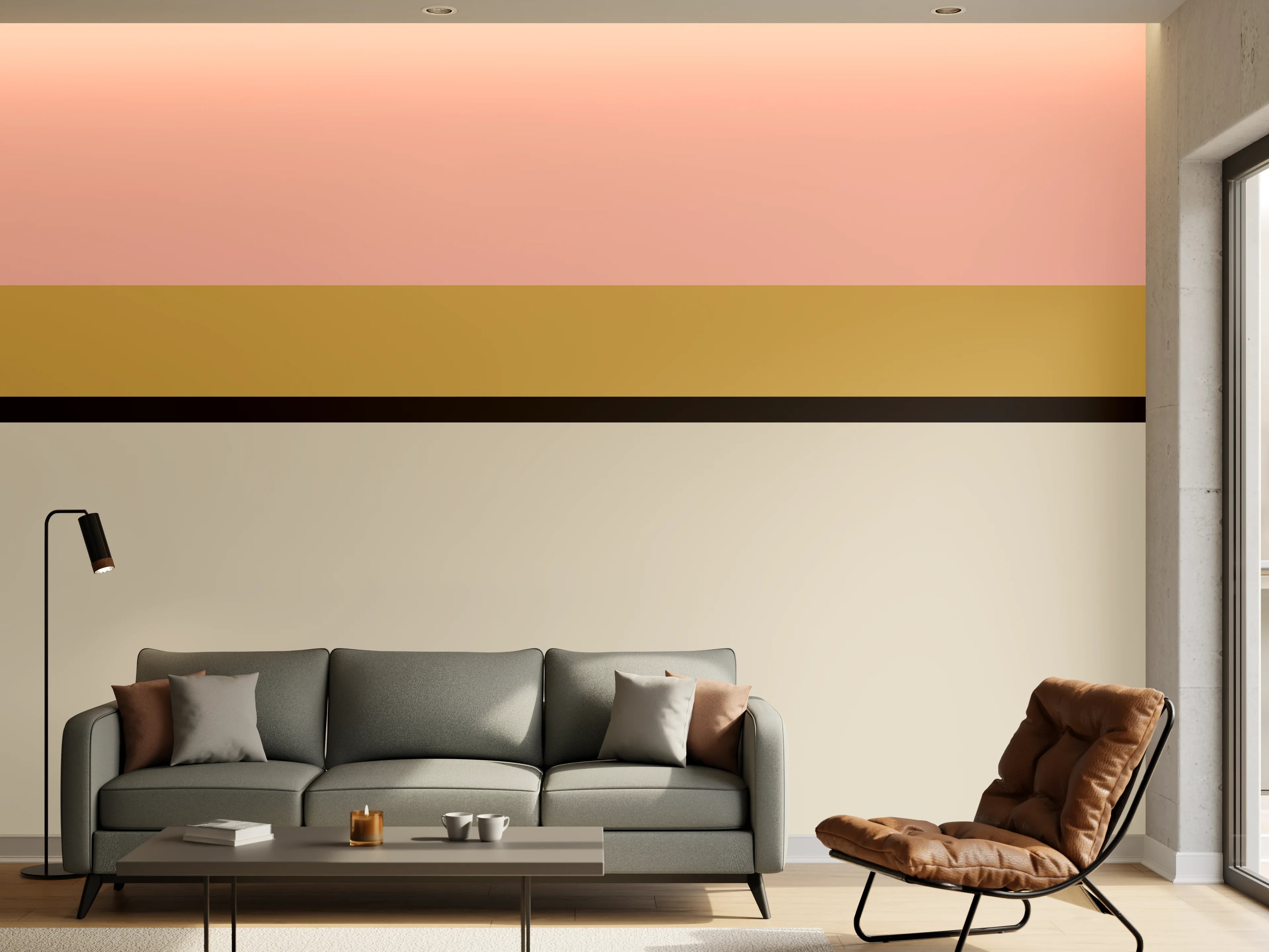 Wandverkleidung Wohnzimmer - The Retros - Horizontal - Daenerys