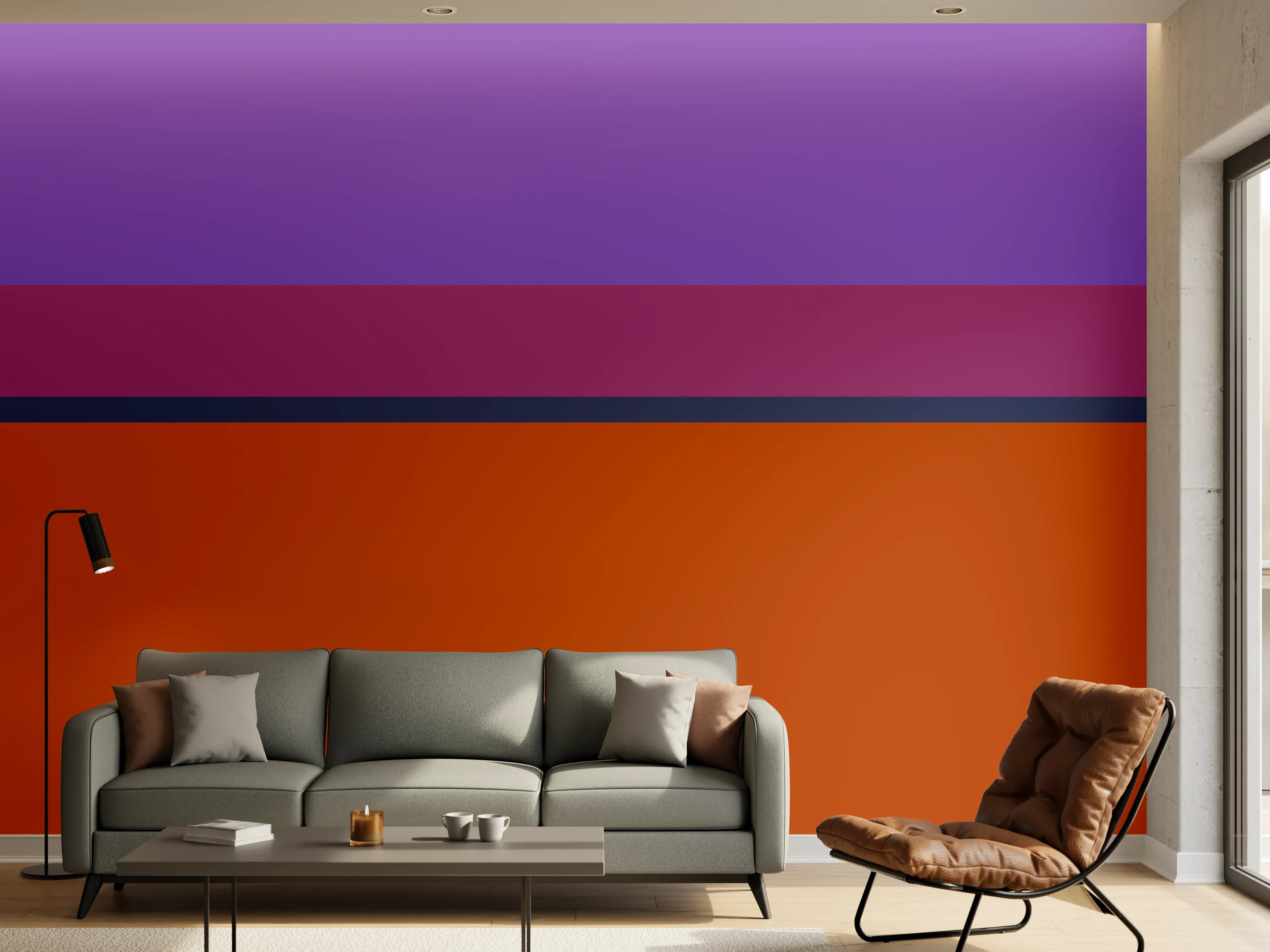Wandverkleidung Wohnzimmer - The Retros - Horizontal - Sansa