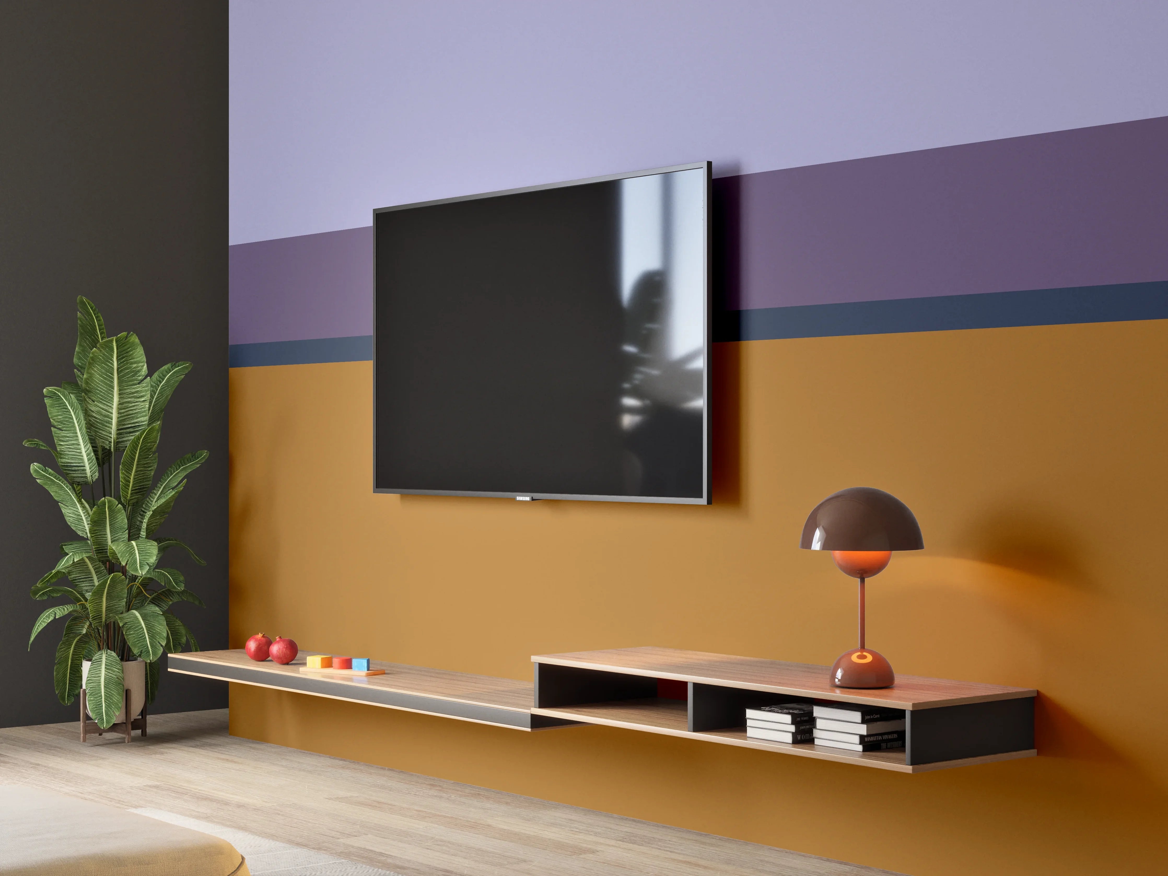 Wandverkleidung Wohnzimmer - The Retros - Horizontal - Tyrion