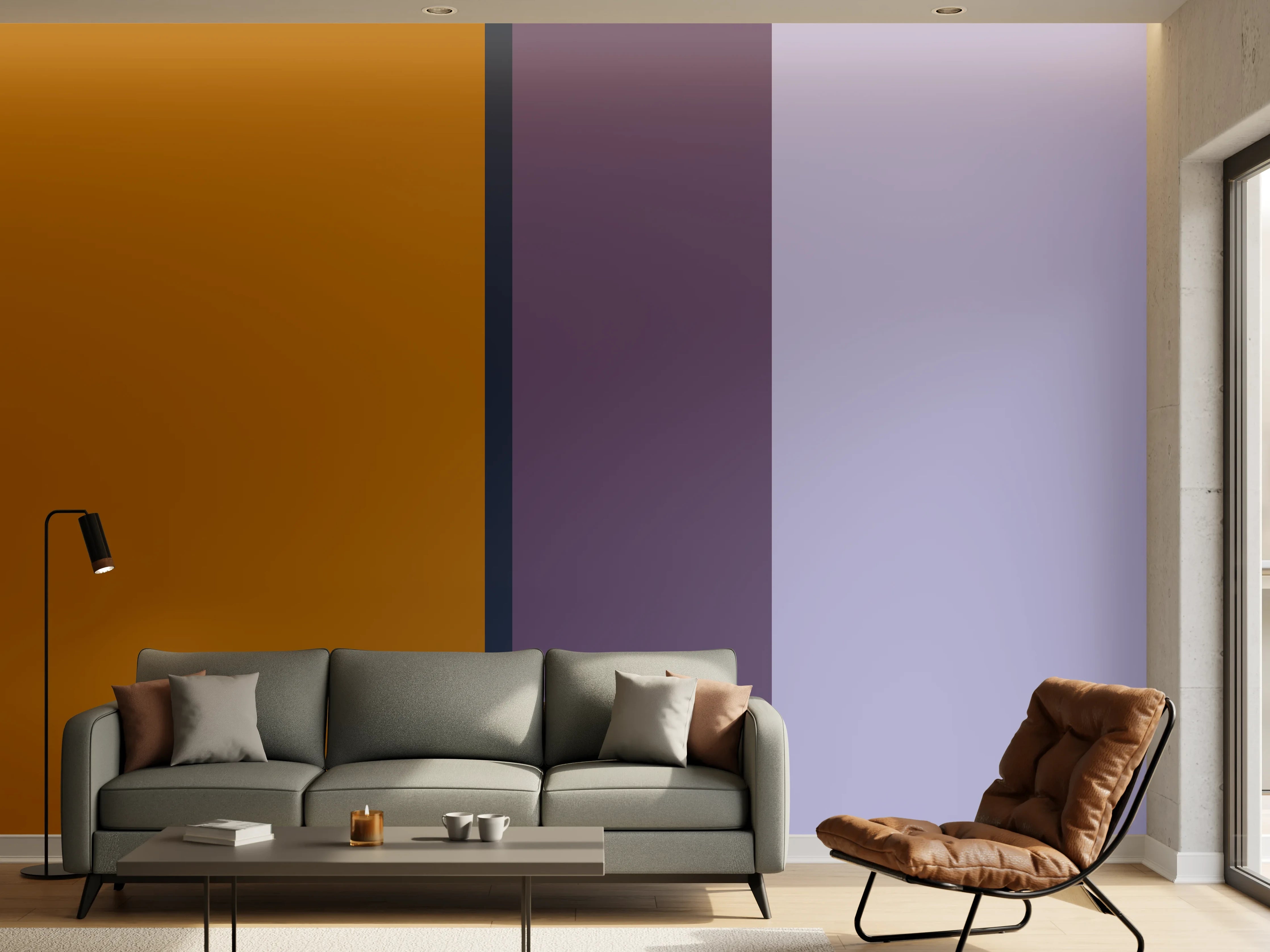 Wandverkleidung Wohnzimmer - The Retros - Vertikal - Tyrion