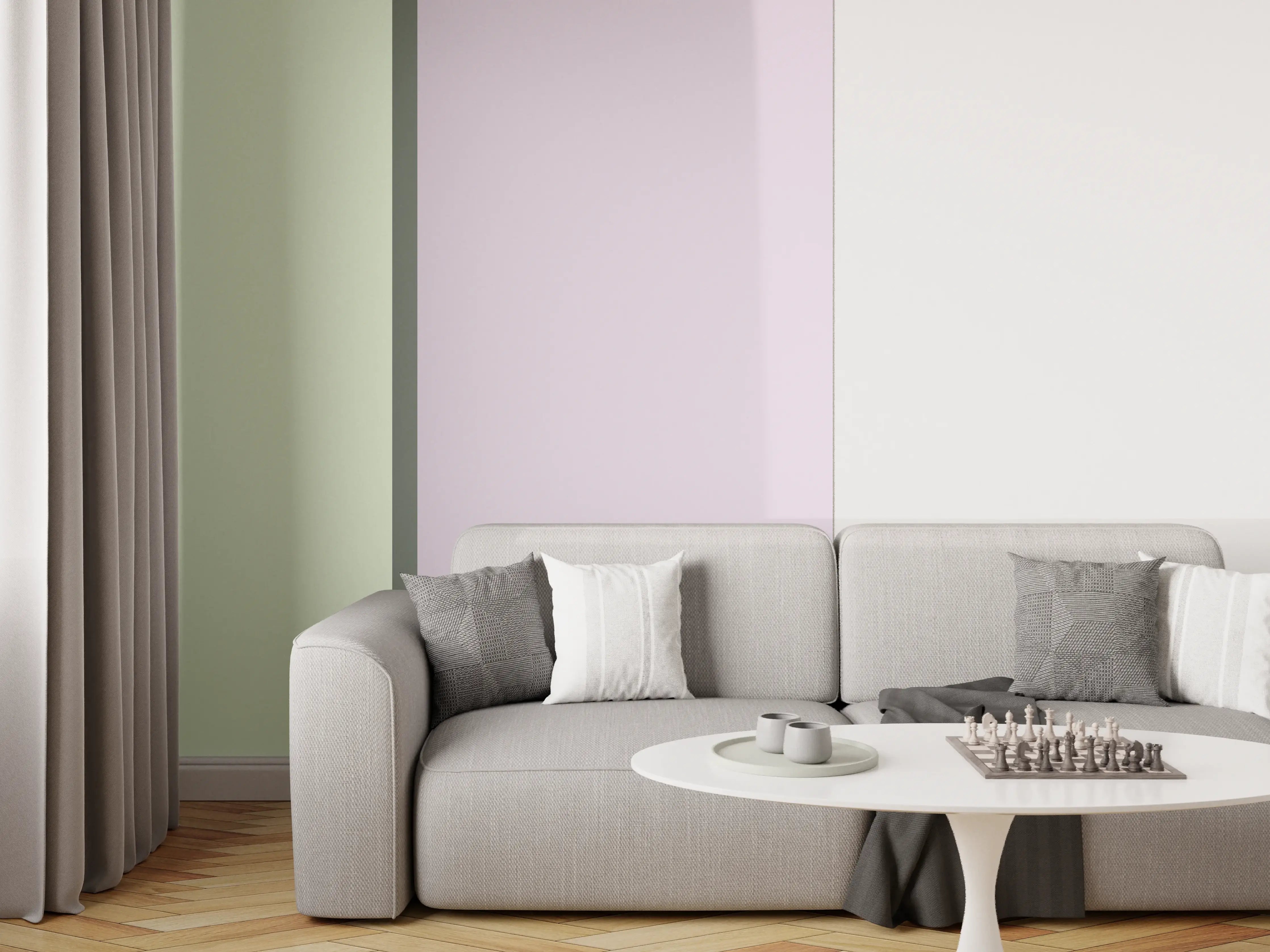 Wandverkleidung Wohnzimmer - The Vintages - Easy Vertikal - Benedict