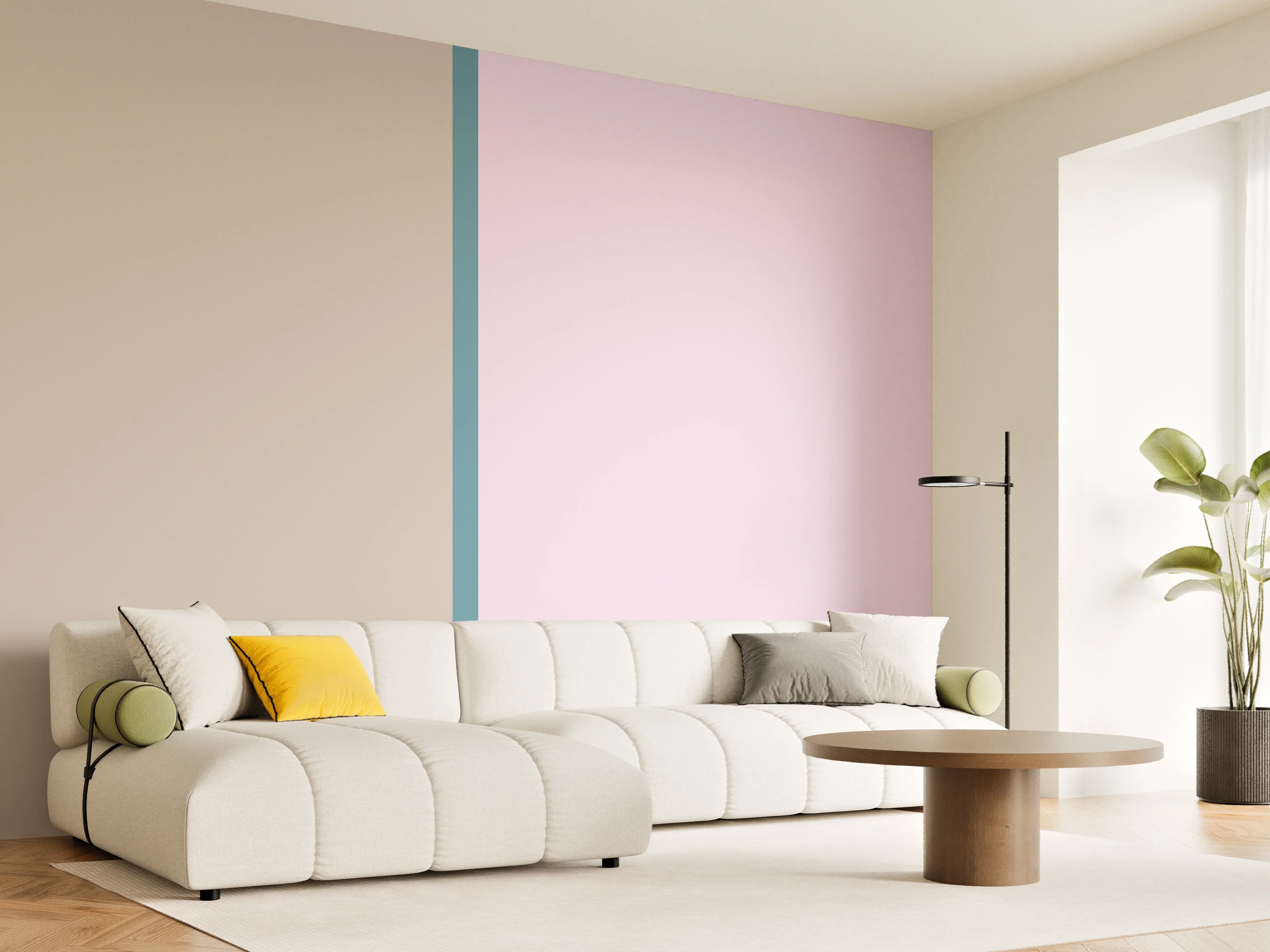 Wandverkleidung Wohnzimmer - The Vintages - Easy Vertikal - Daphne