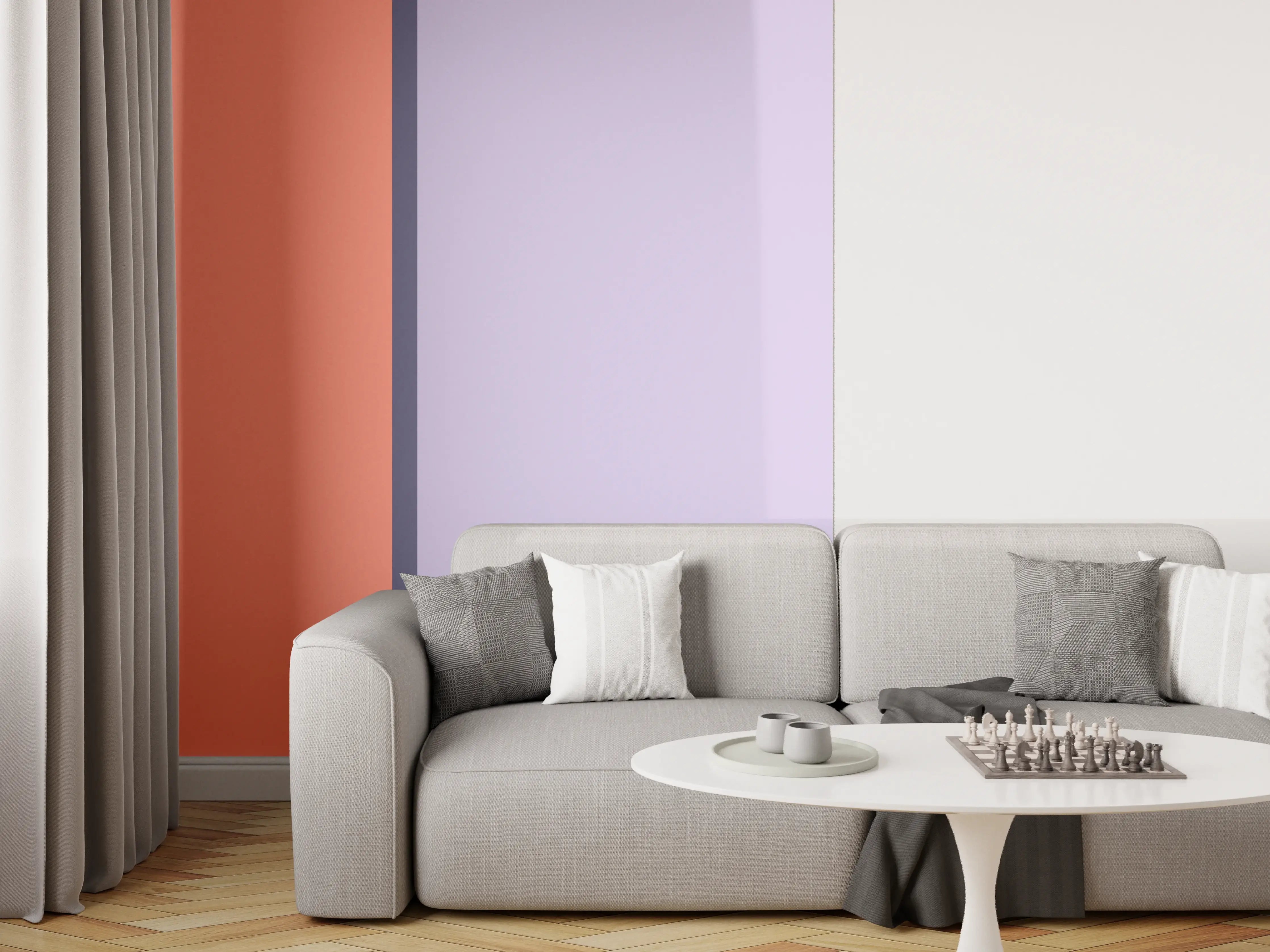 Wandverkleidung Wohnzimmer - The Vintages - Easy Vertikal - Penelope