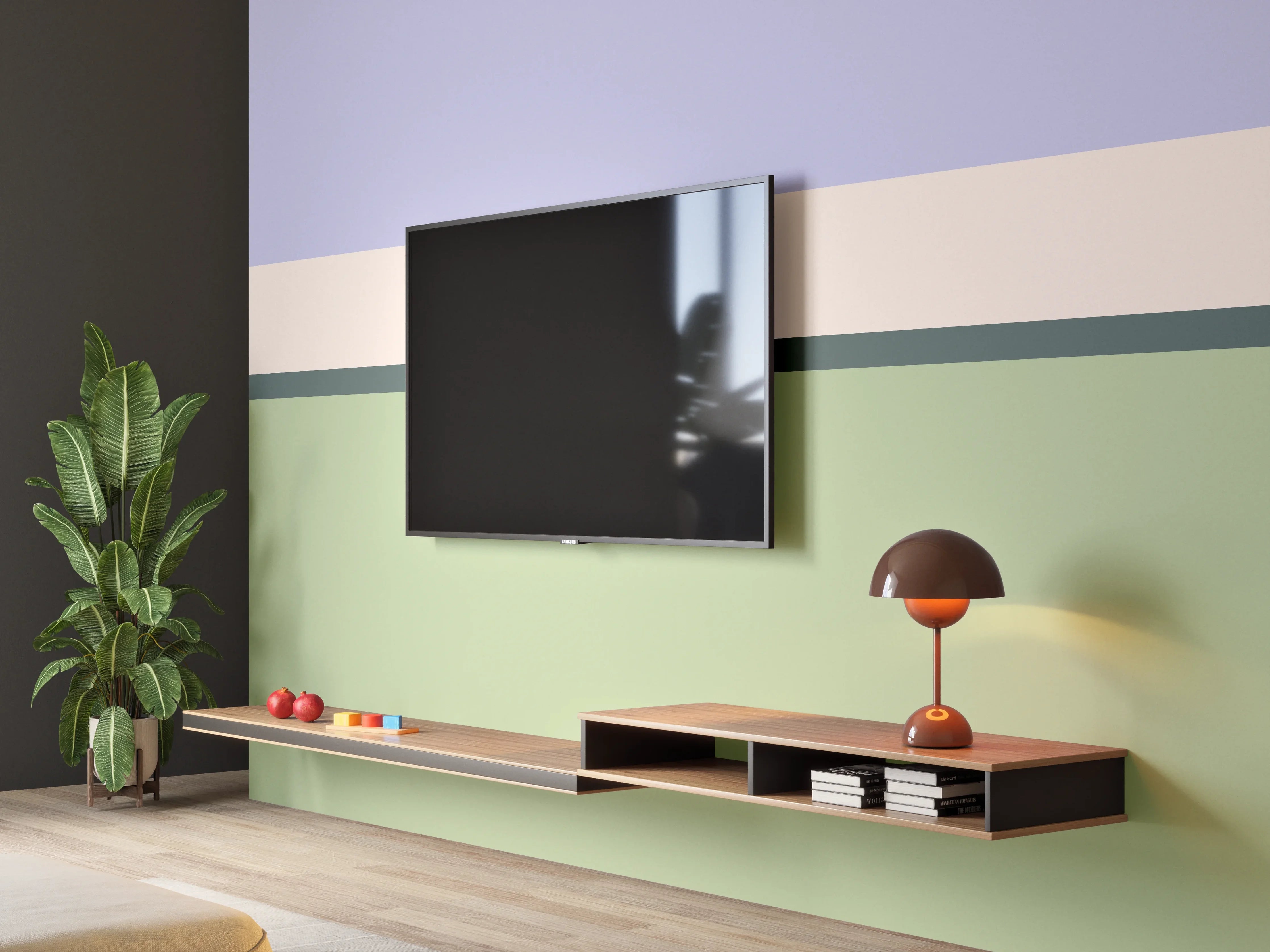 Wandverkleidung Wohnzimmer - The Vintages - Horizontal - Colin