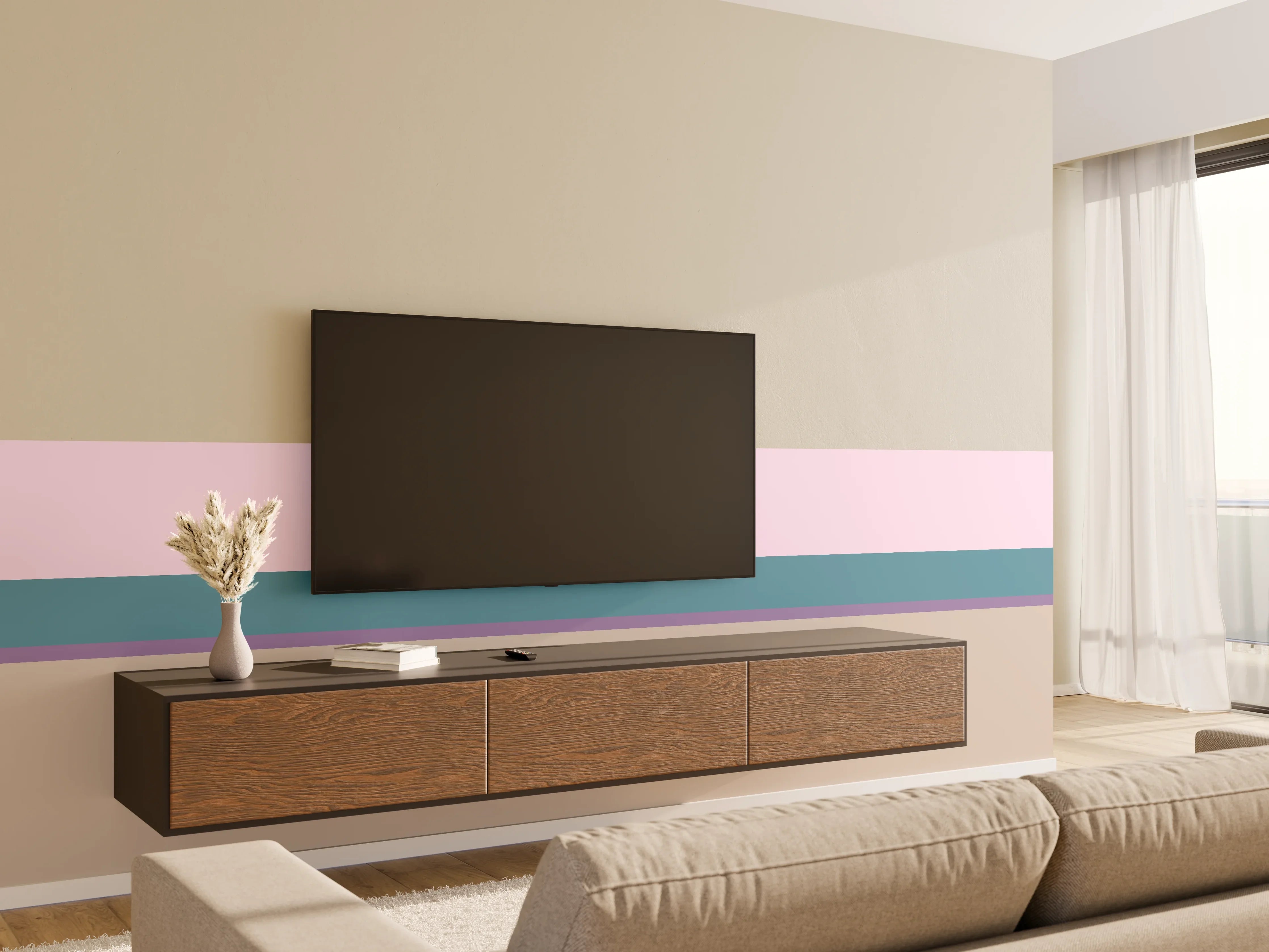 Wandverkleidung Wohnzimmer - The Vintages - Horizontal - Daphne