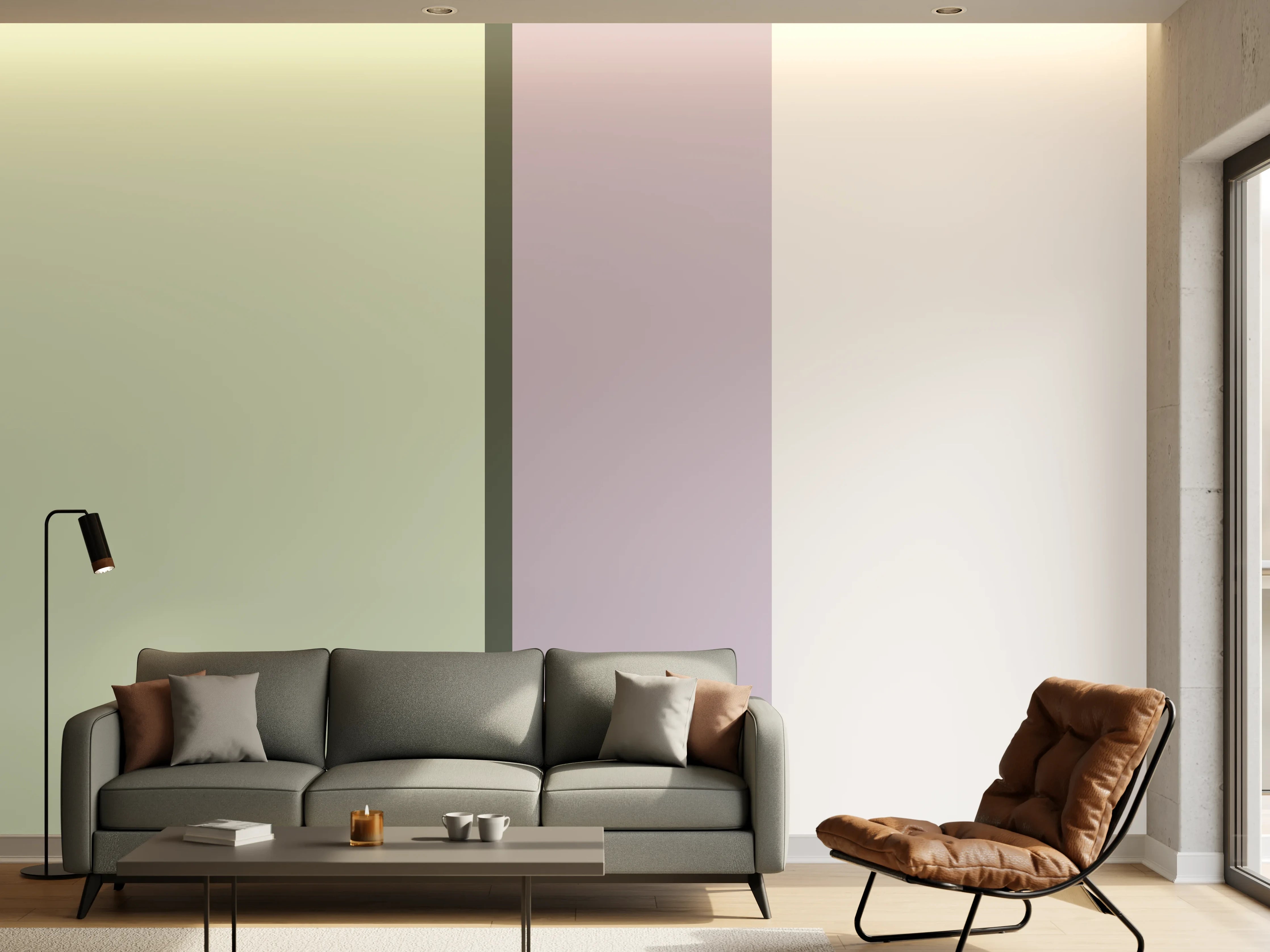 Wandverkleidung Wohnzimmer - The Vintages - Vertikal - Benedict