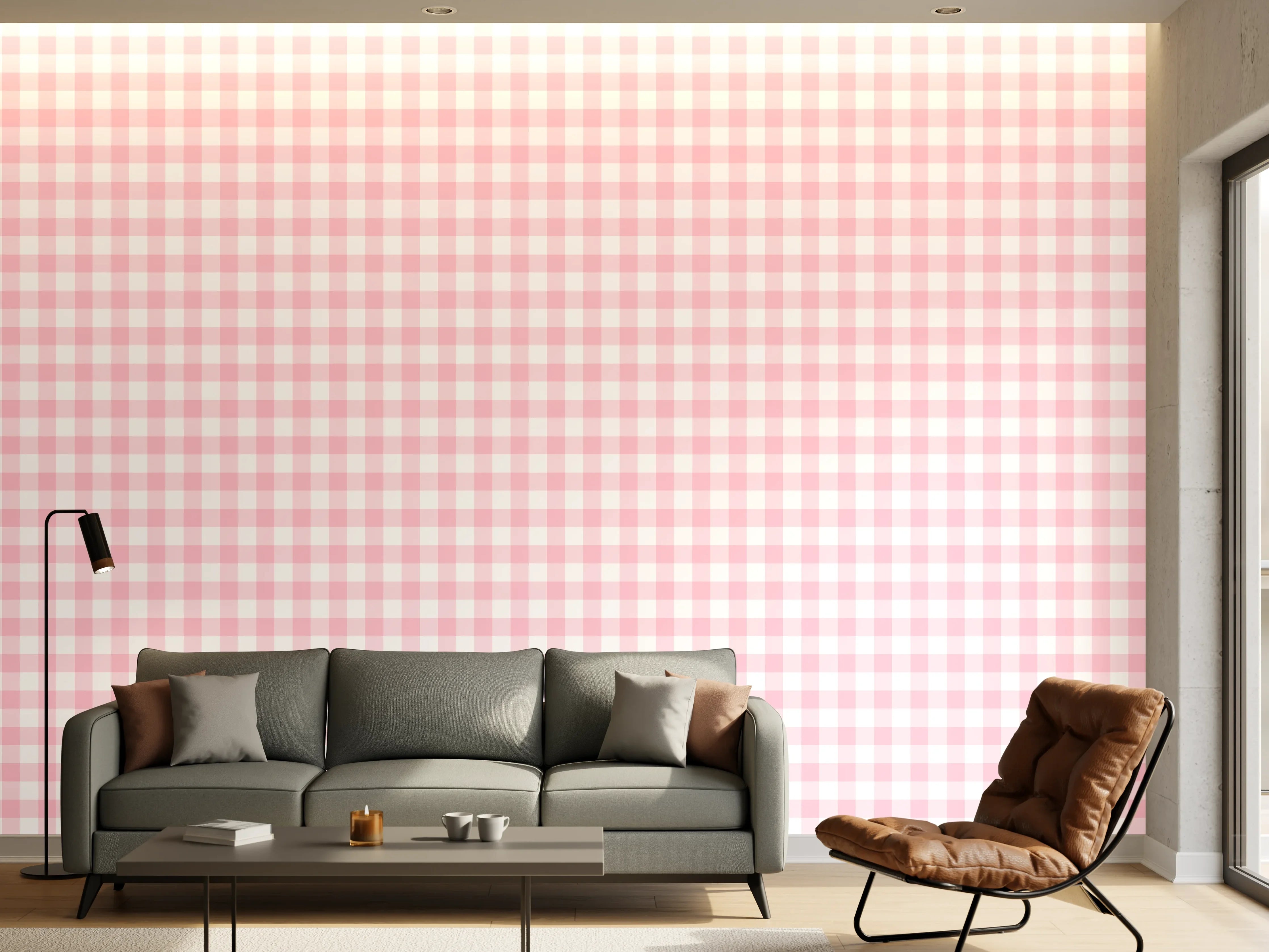 Wandverkleidung Wohnzimmer - Titel des Bildes