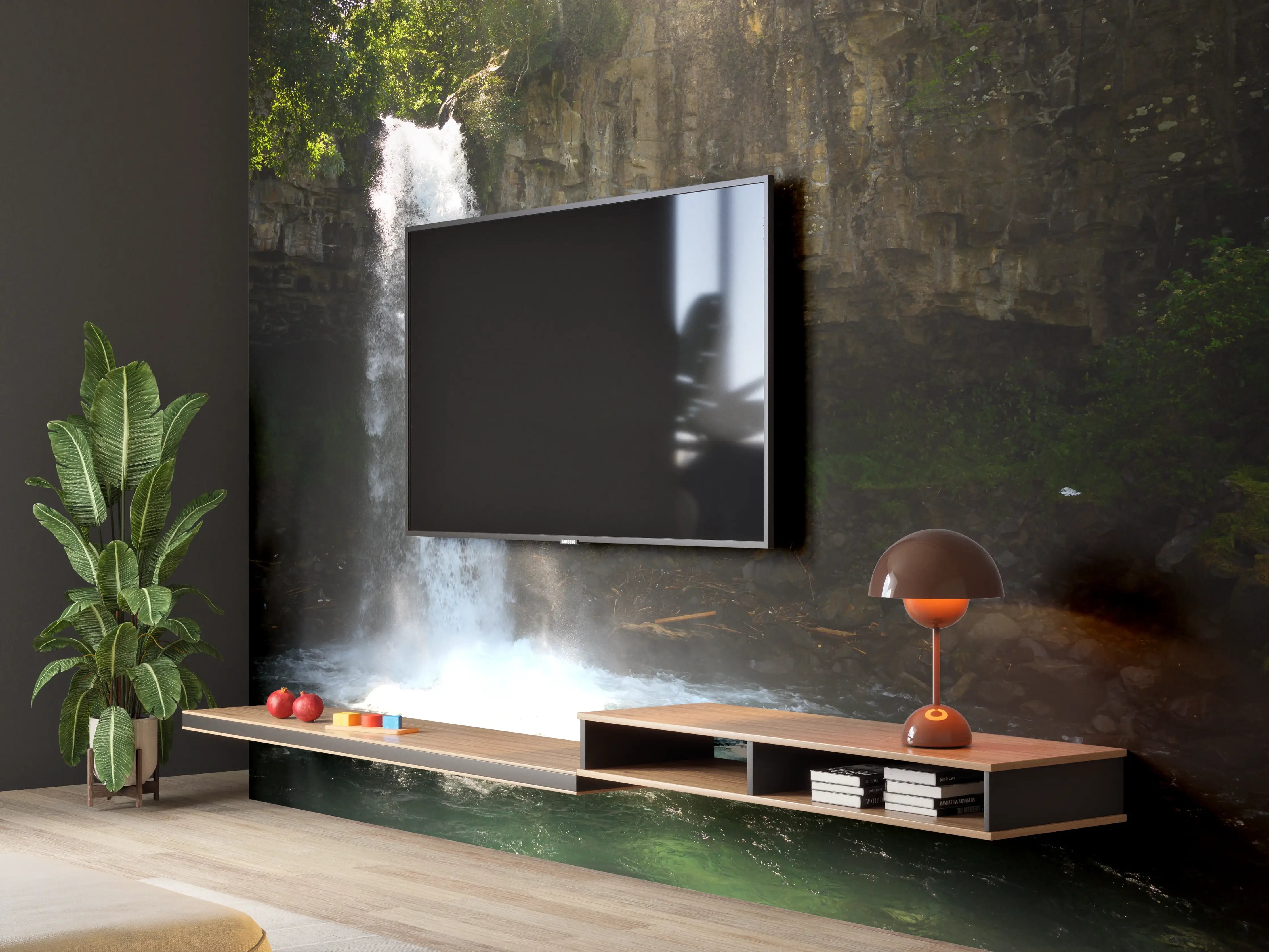 Wandverkleidung Wohnzimmer - Wancheng - Wasserfall