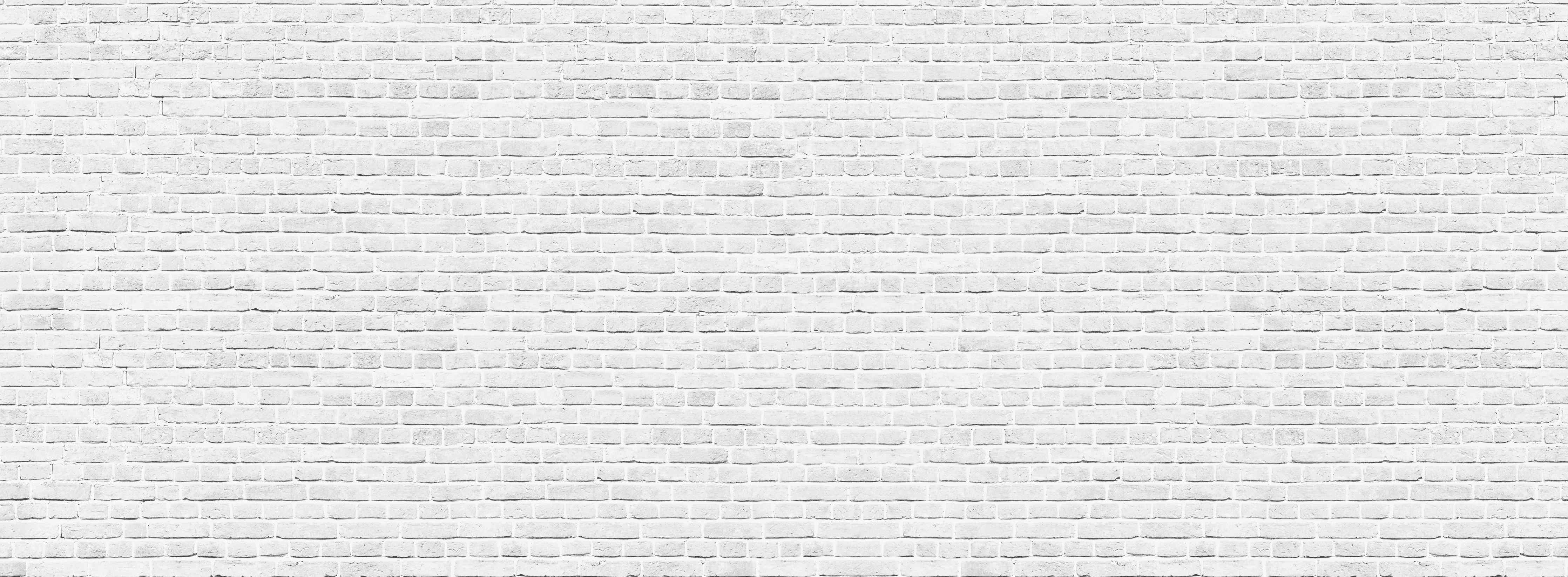 Wandverkleidung Wohnzimmer-Weiß-Graue Backsteinmauer