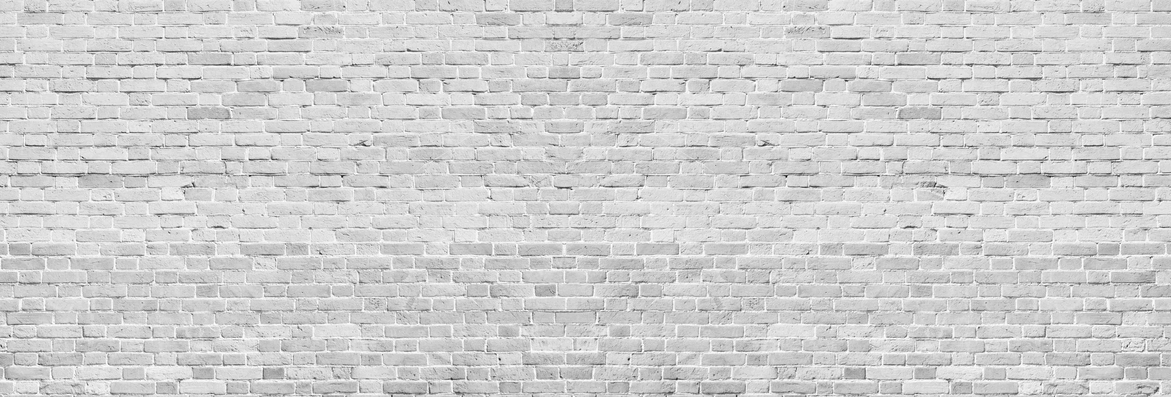 Wandverkleidung Wohnzimmer-Weiß gewaschene Ziegelwand Textur